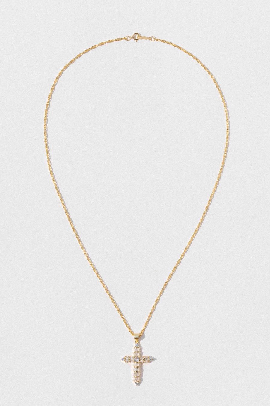 CGM Jewelry Gold / 20 Inches Deco Devotion Necklace