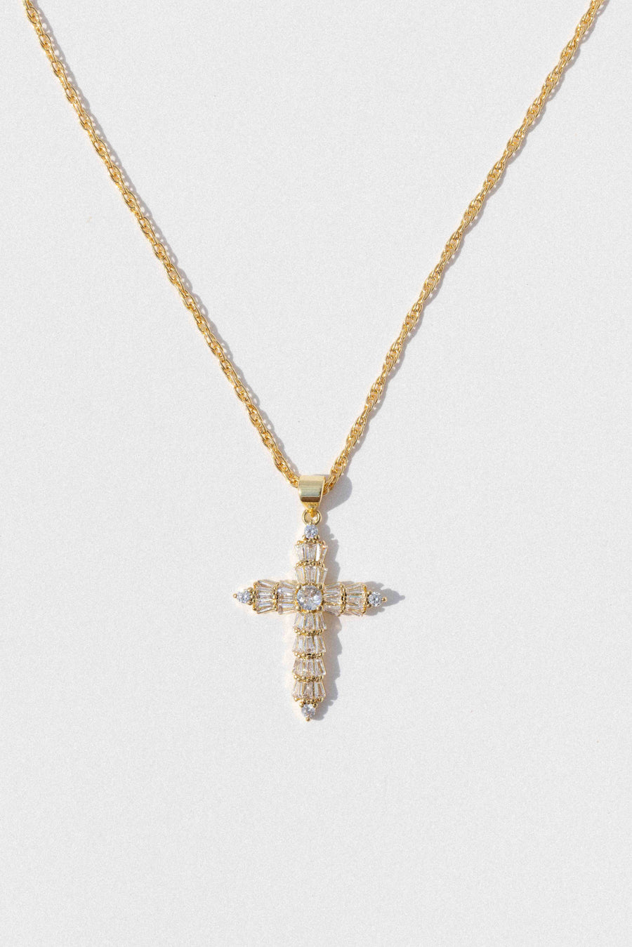 CGM Jewelry Gold / 20 Inches Deco Devotion Necklace