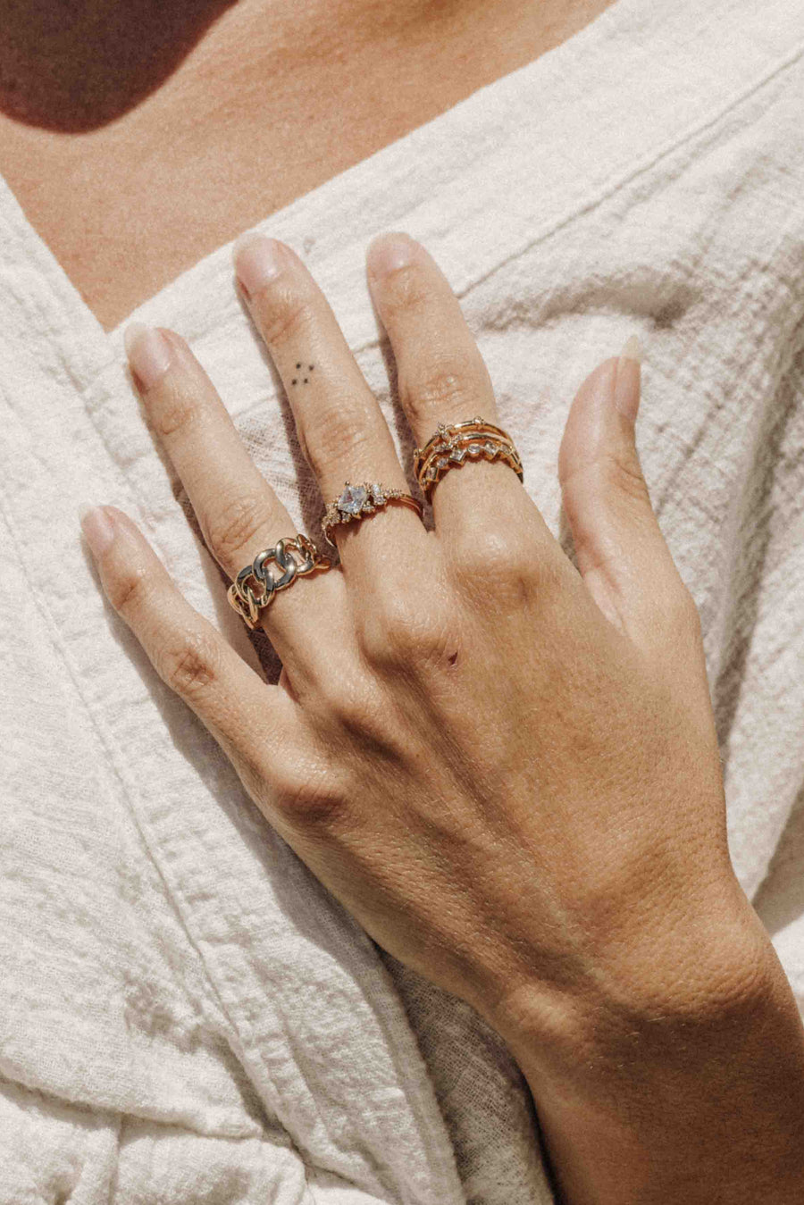 Child of Wild Jewelry Delia CZ Ring