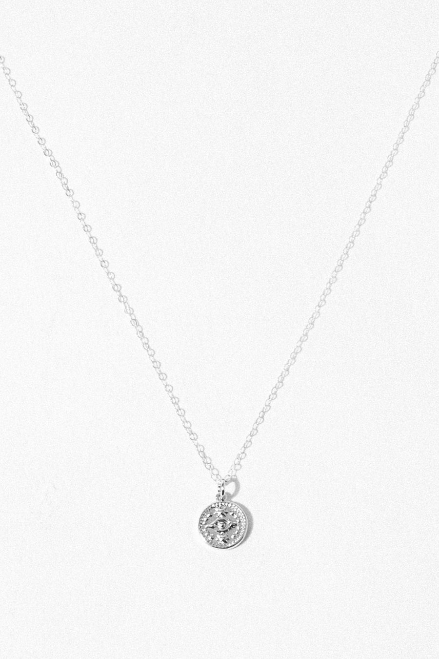 Aimvogue Jewelry 16 Inches / Silver Delicate Protection Necklace
