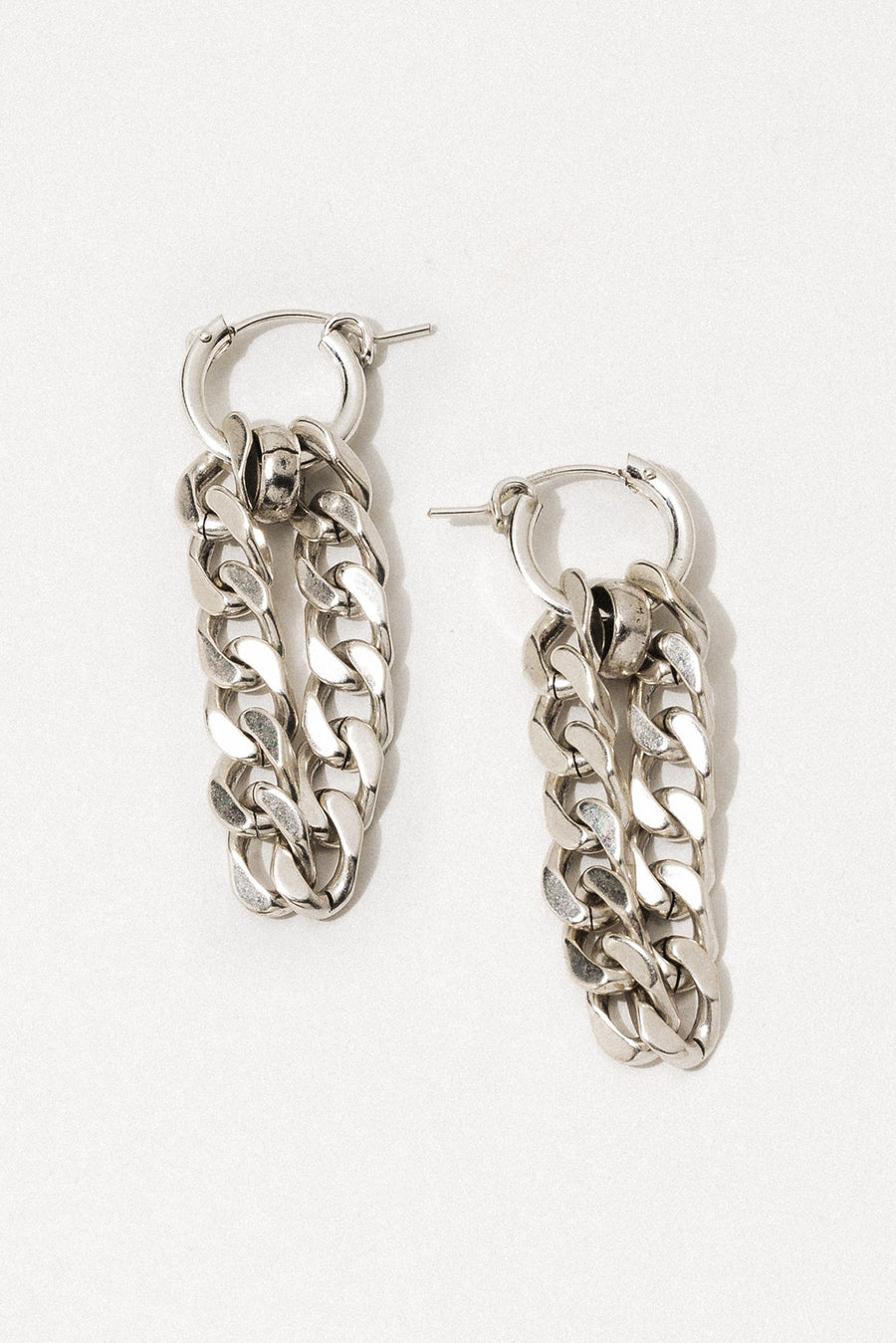 AVEC Jewelry Silver Copy of Lua Ear Cuff Chain & Hoop