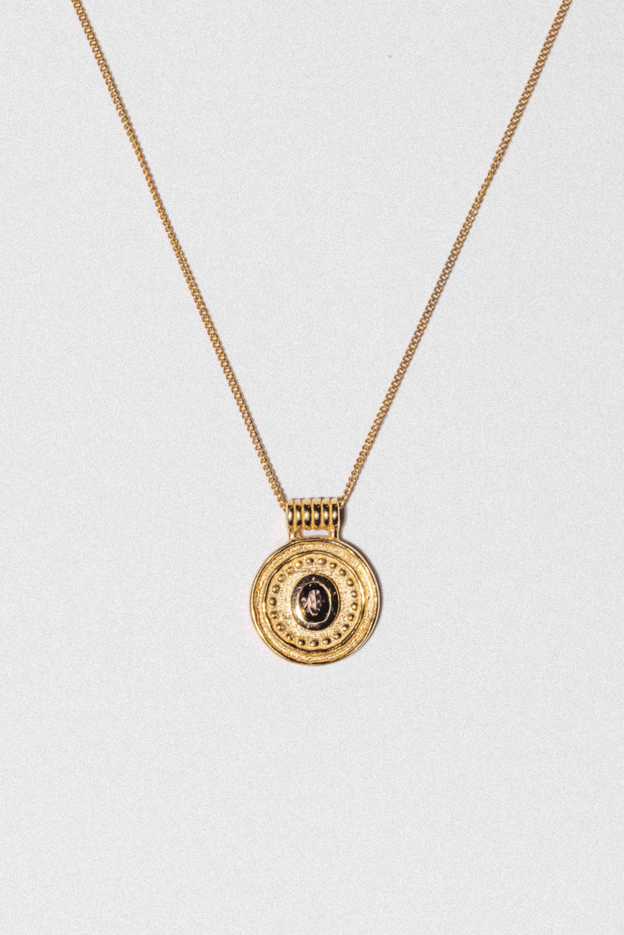 Temple of the Sun Jewelry Gold / 16 inch Denarii Coin Necklace