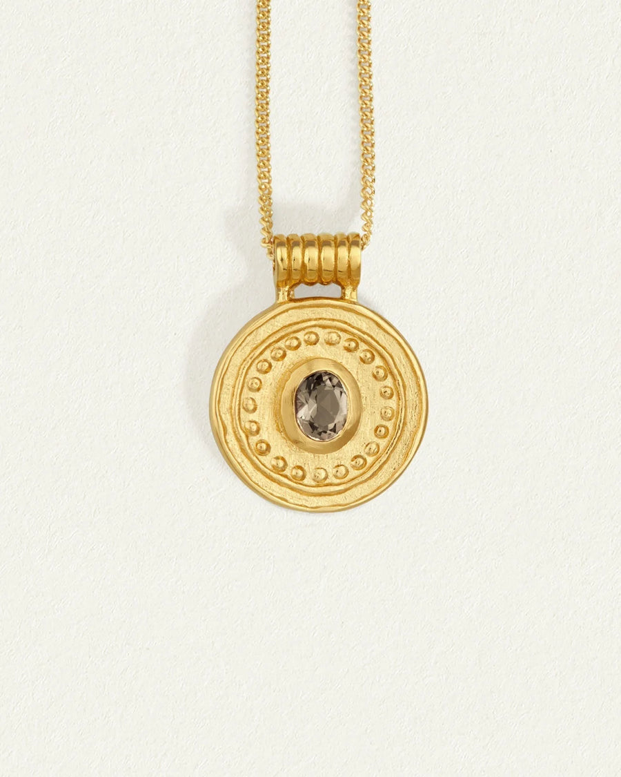 Temple of the Sun Jewelry Gold / 16 inch Denarii Coin Necklace