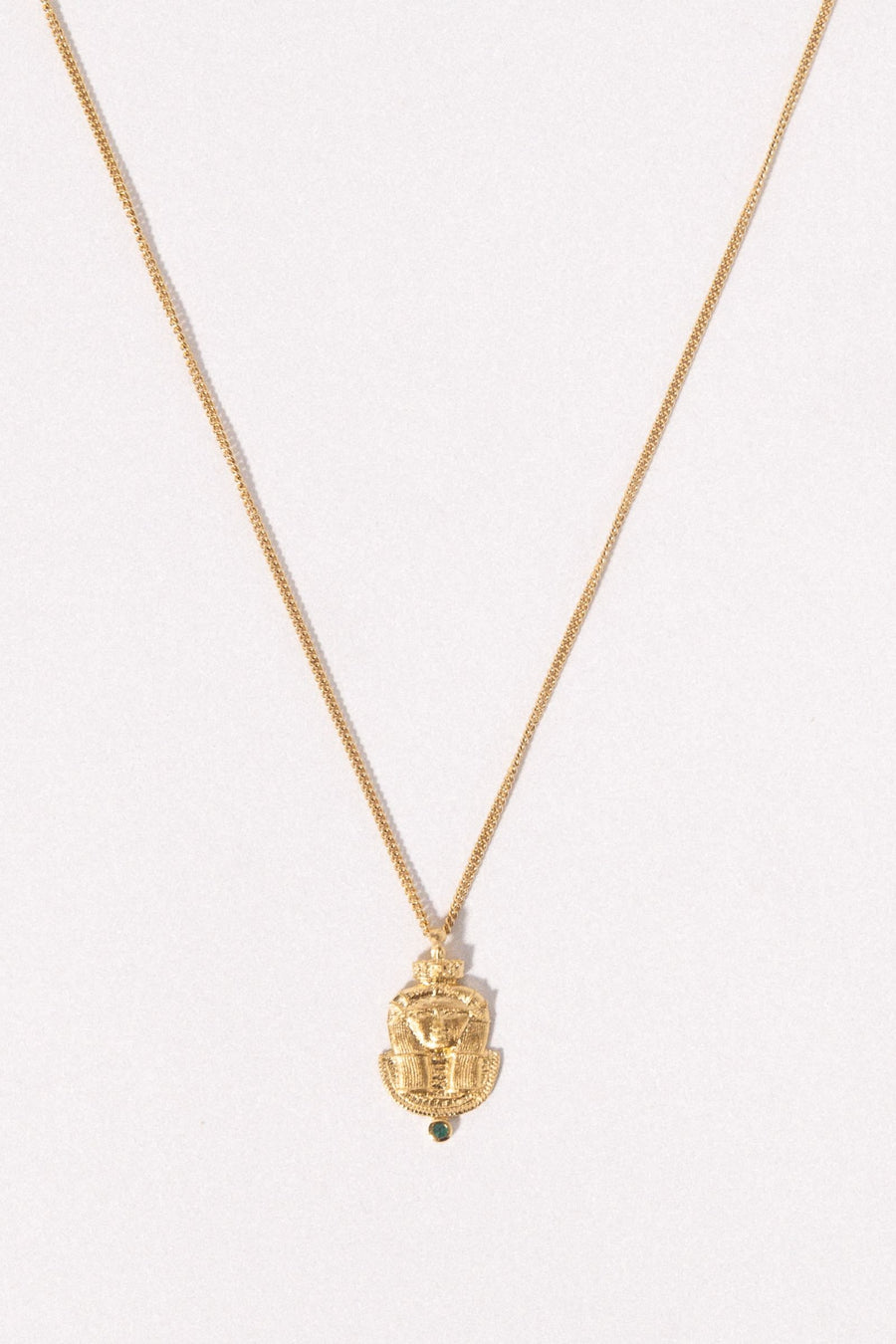 Temple of the Sun Jewelry Gold / 18 inch Dendera Necklace