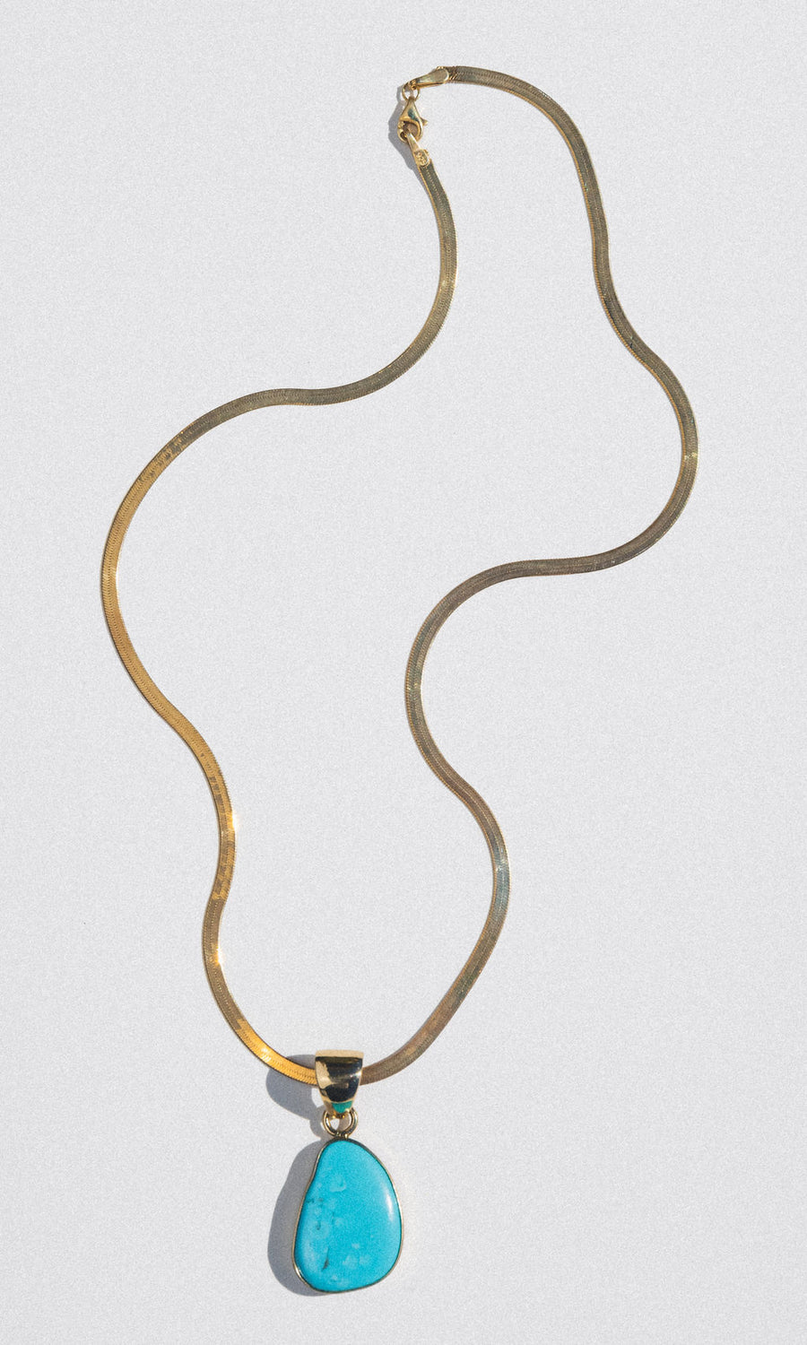 Charles Albert Inc Jewelry Gold / 18 inches Desert Dreaming Turquoise Necklace