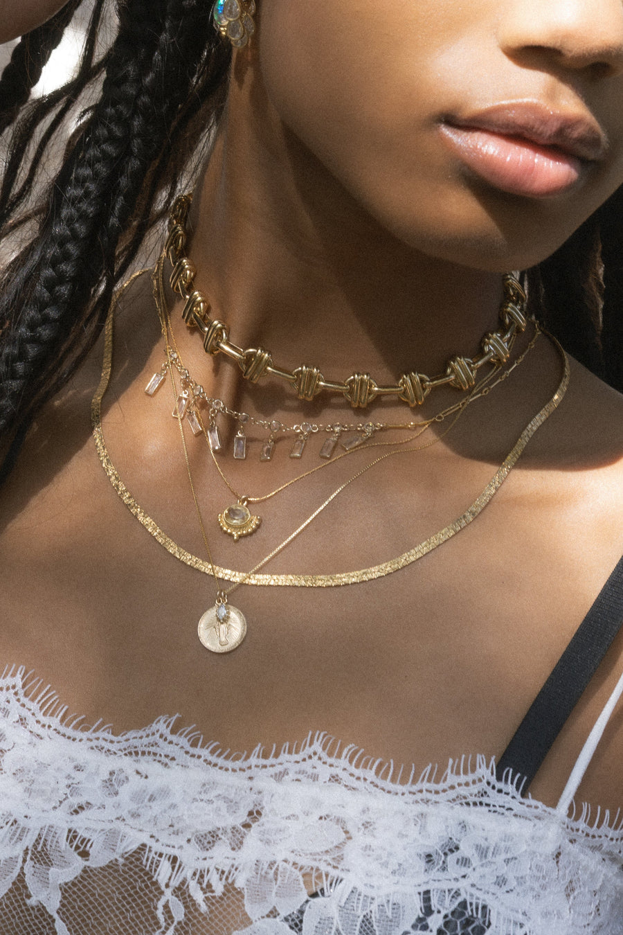 Child of Wild Jewelry Gold / 18 Inches Divine Mother Necklace