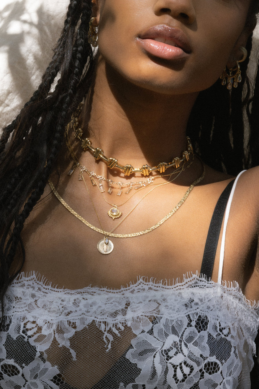 Child of Wild Jewelry Gold / 18 Inches Divine Mother Necklace