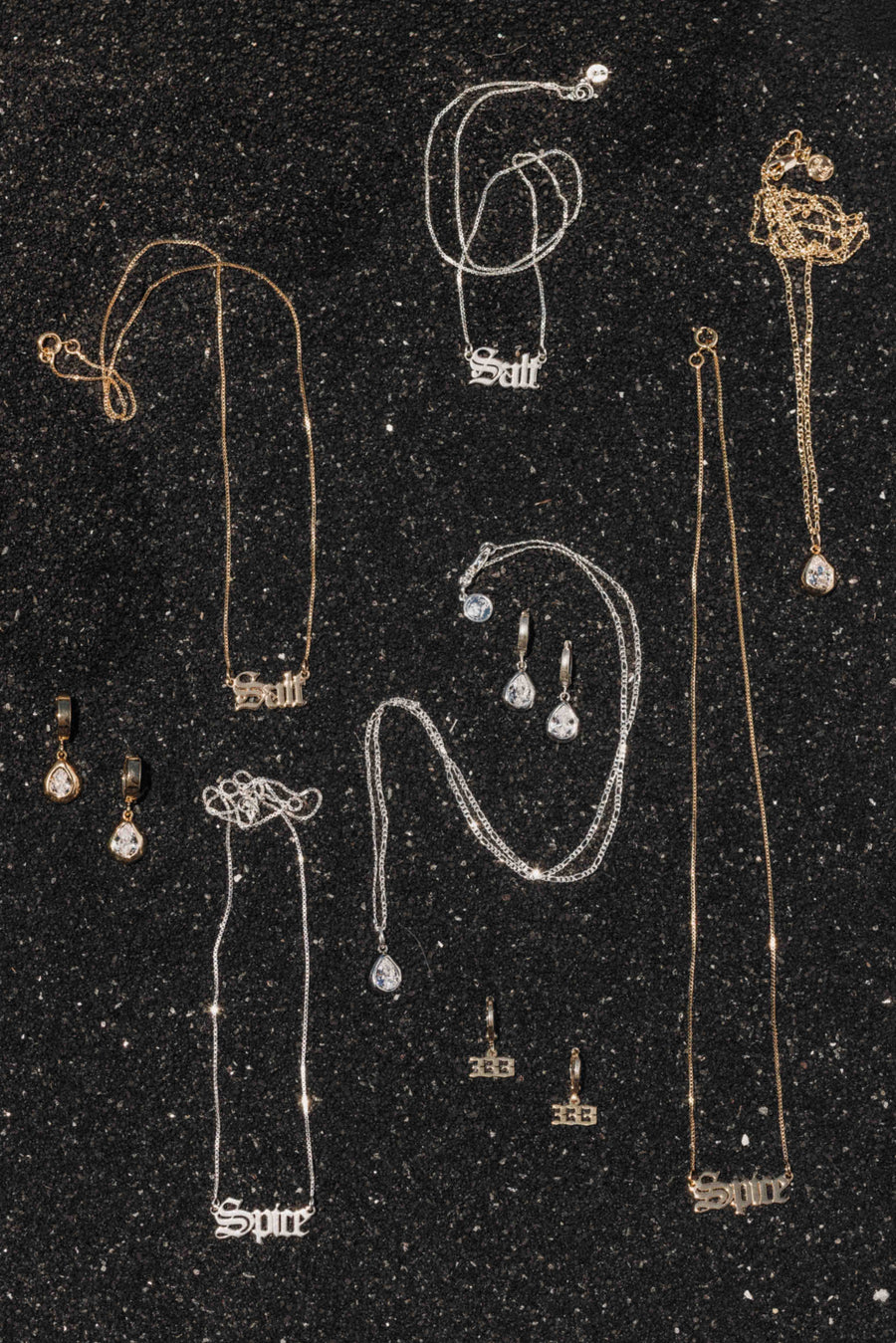 Donna Italiana Jewelry Gold Divine Timing Earrings