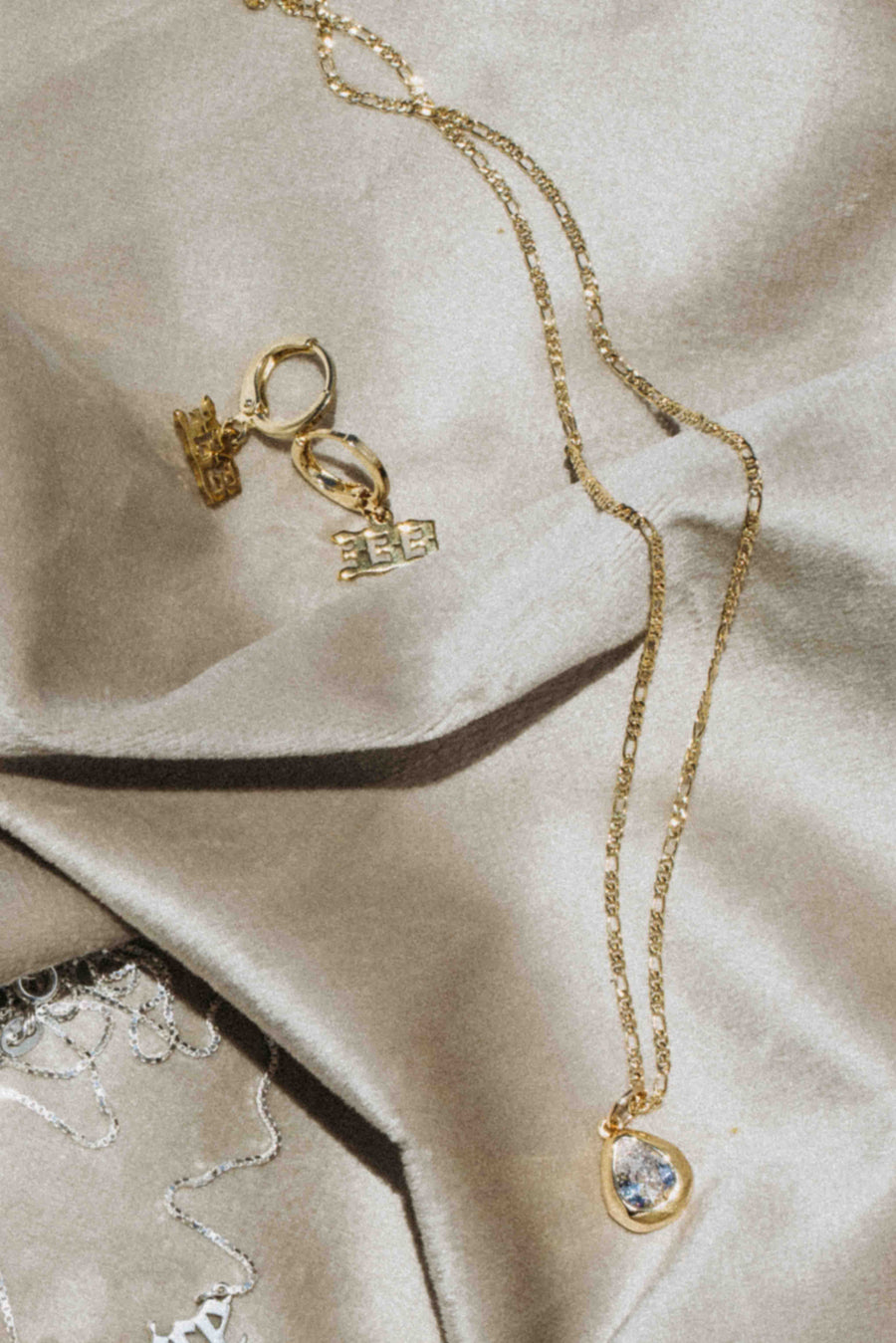 Donna Italiana Jewelry Gold Divine Timing Earrings