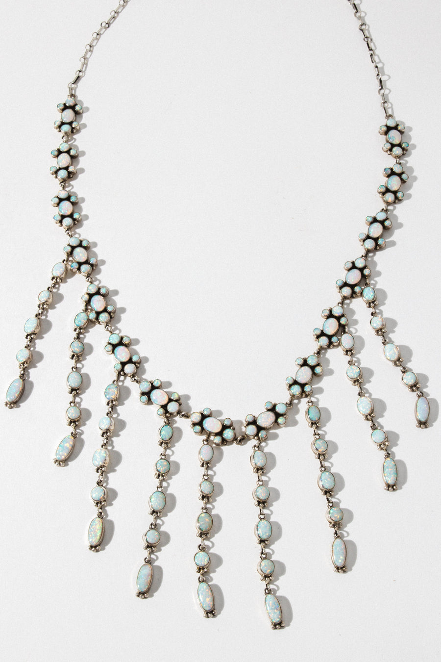Drops of Opal Statement Necklace