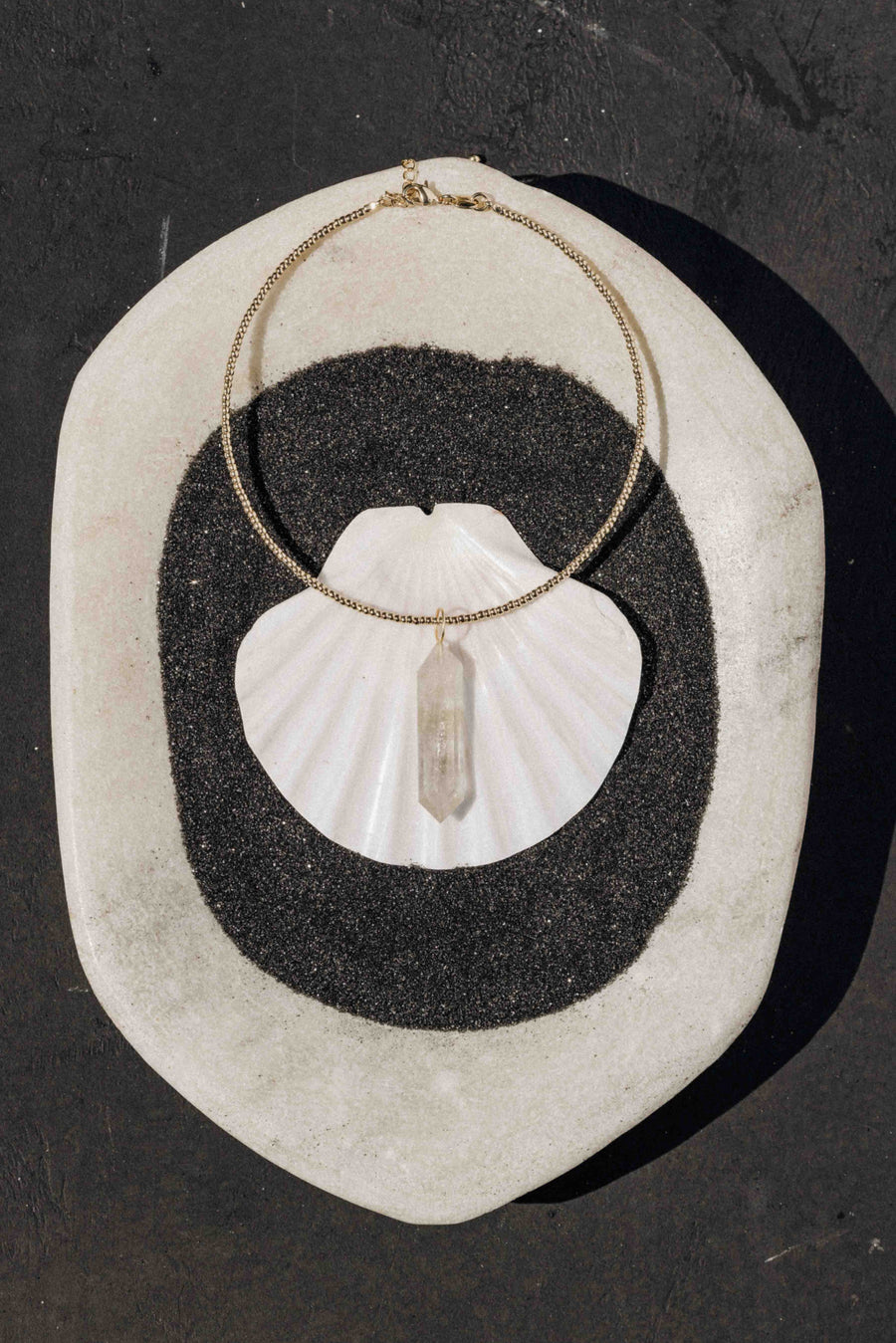 Donna Italiana Jewelry Gold / 11.5 Inches Dusklight Crystal Collar