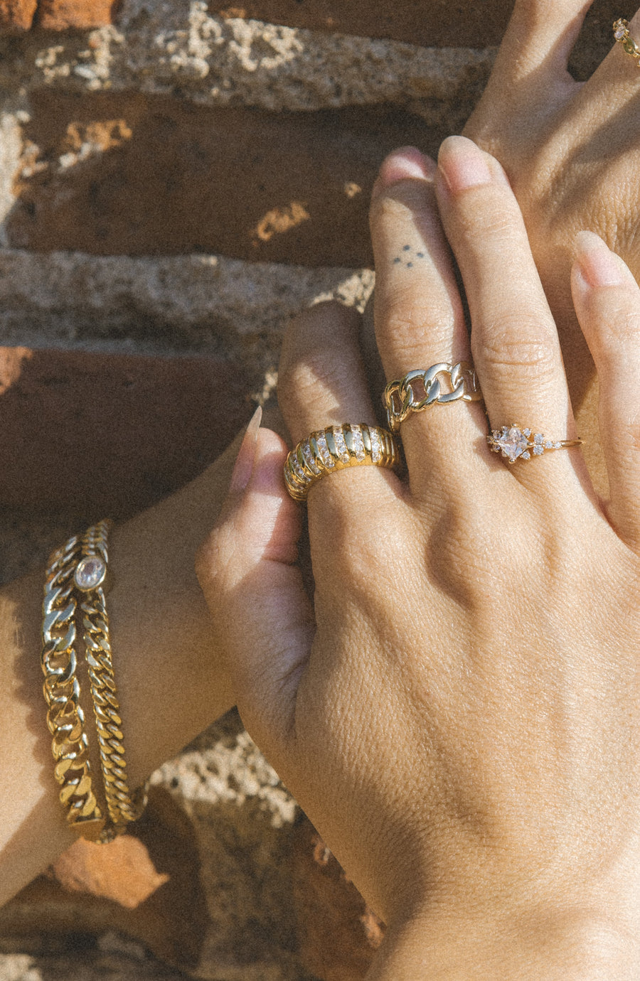 Child of Wild Jewelry Gold El Cubano Bracelet