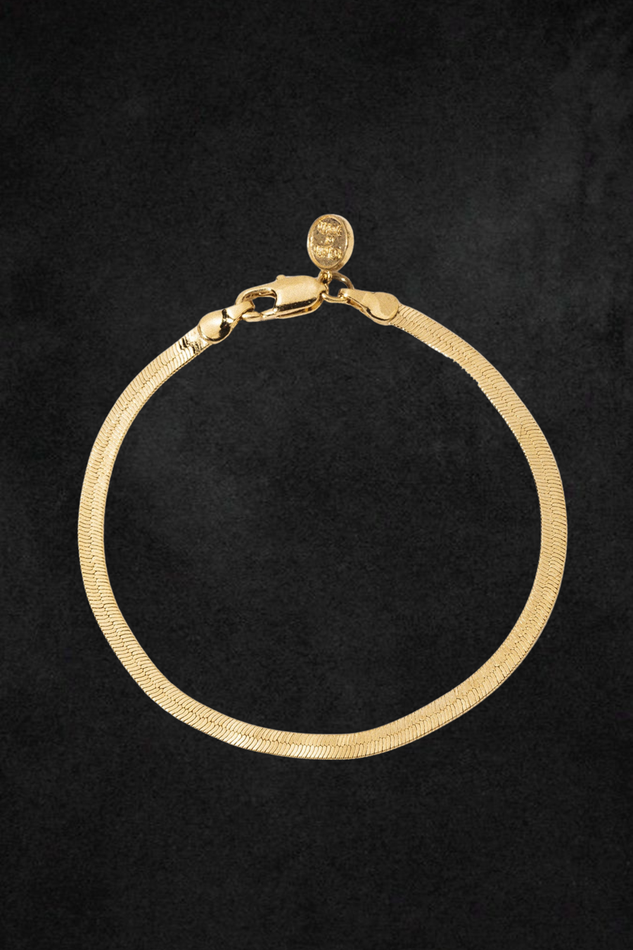 Child of Wild Jewelry Gold Ella Herringbone Bracelet