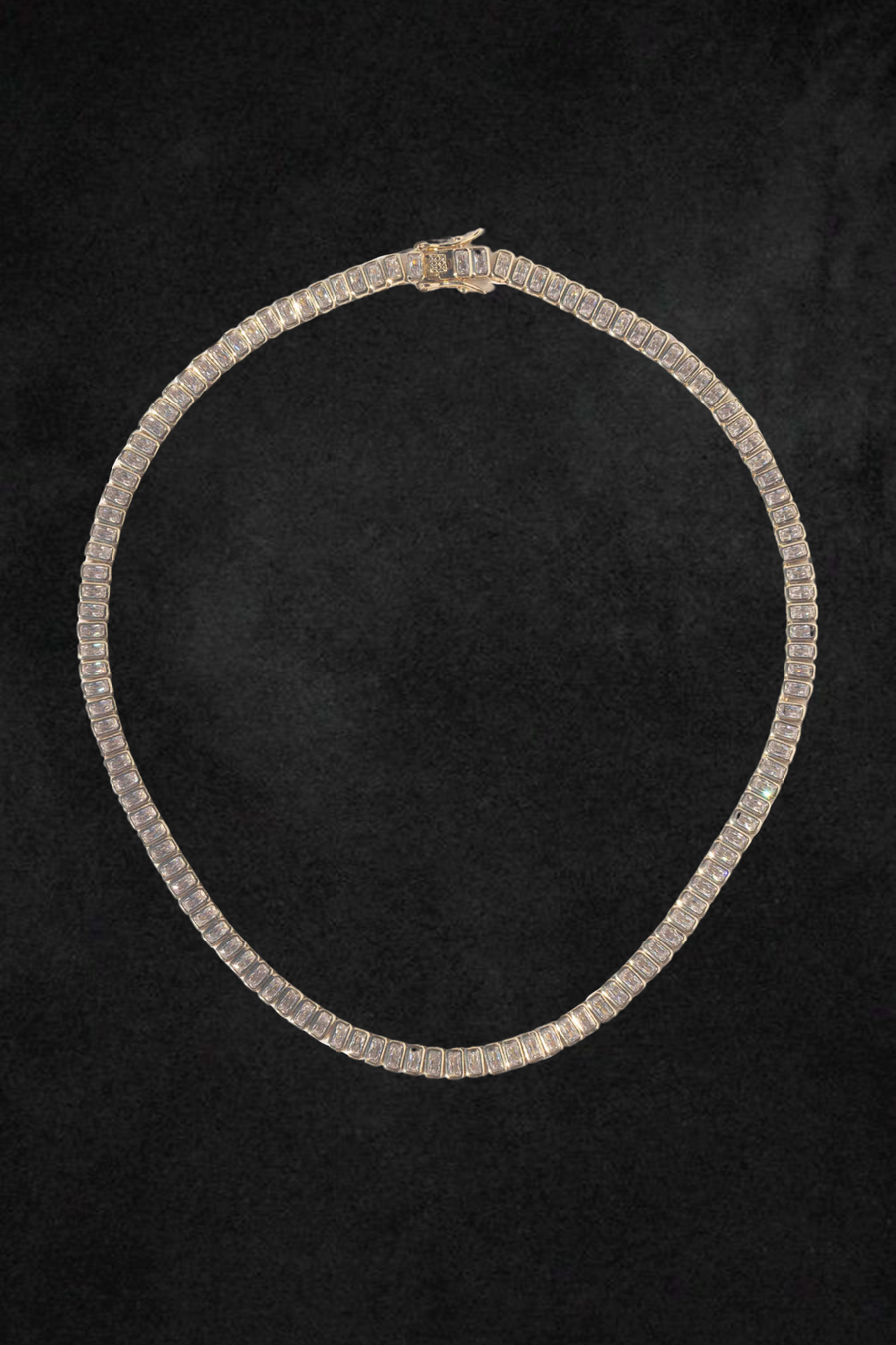 MIA Jewelry Jewelry Gold / 15 Inches Elliss Tennis Necklace