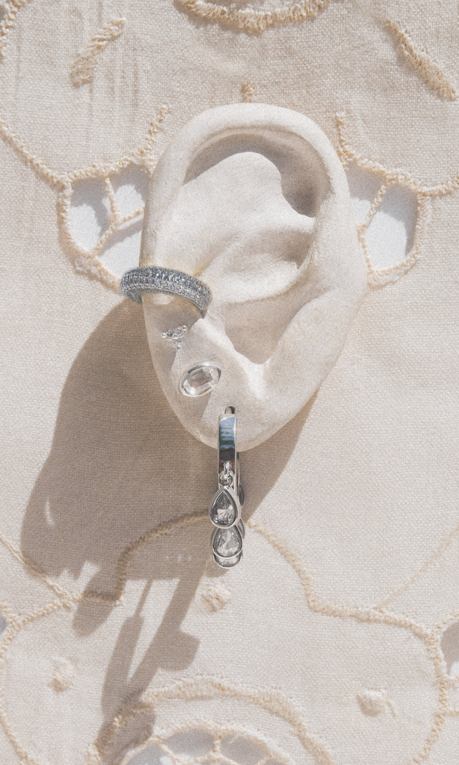 Child of Wild Jewelry Silver Eloise CZ Earrings .:. Silver