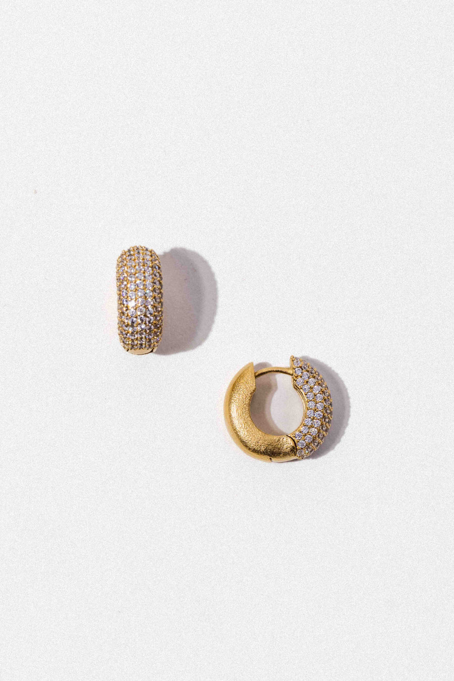 Agapée Jewelry Jewelry Gold Gemma Huggies