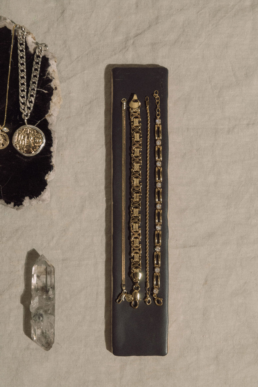 Goddess Jewelry Gold / 6 inches Gianna Link Bracelet
