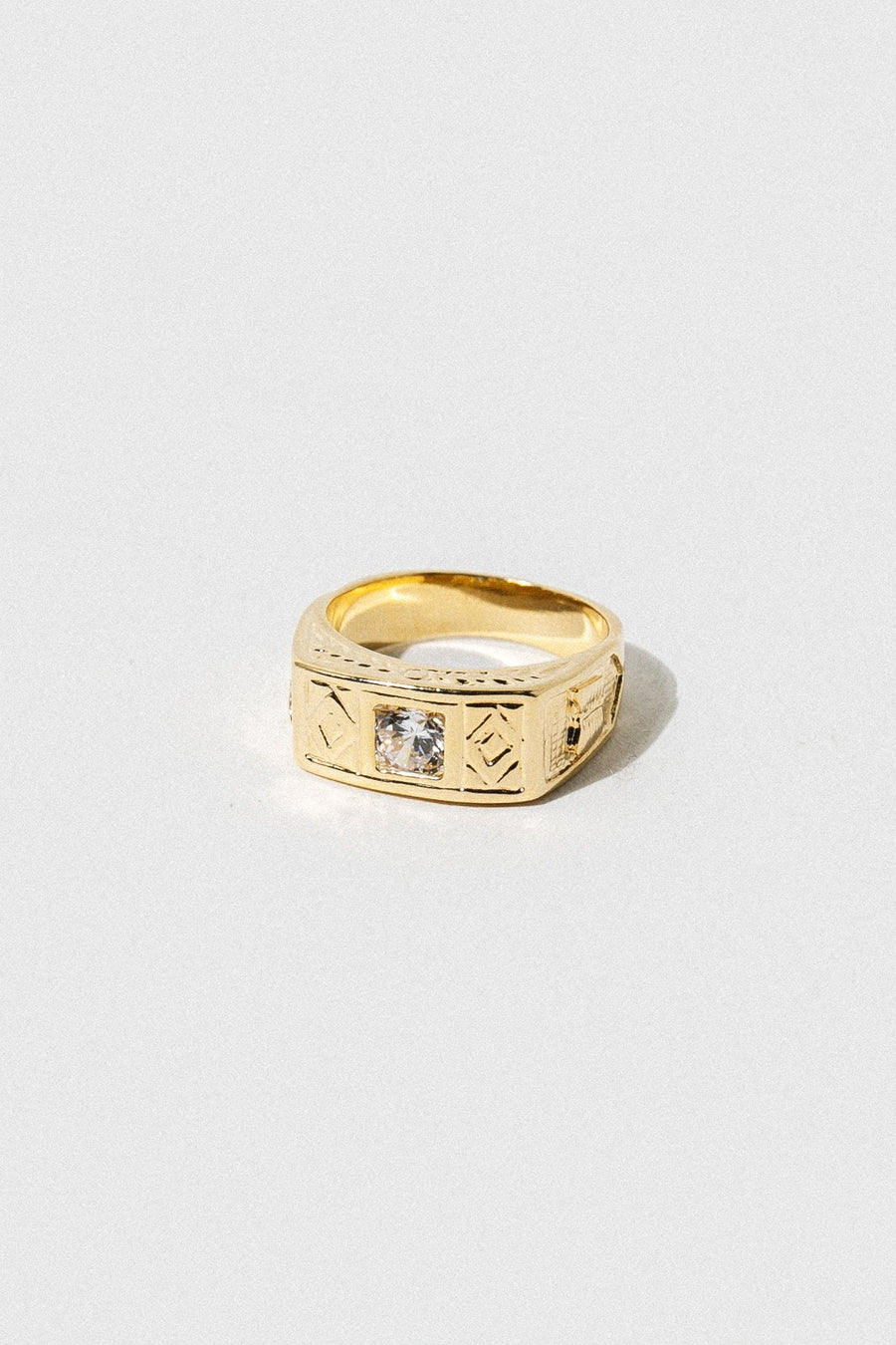 Dona Italia Jewelry US 4 / Gold Giorgio Pinky Ring