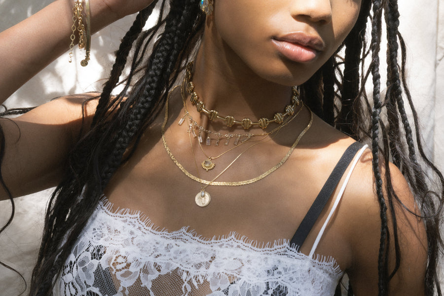 CGM Jewelry Golden Hour Citrine Necklace