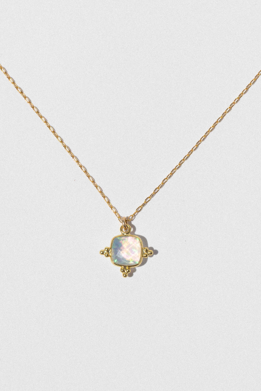 CGM Jewelry Gold / 16 Inches Haven Opal Necklace