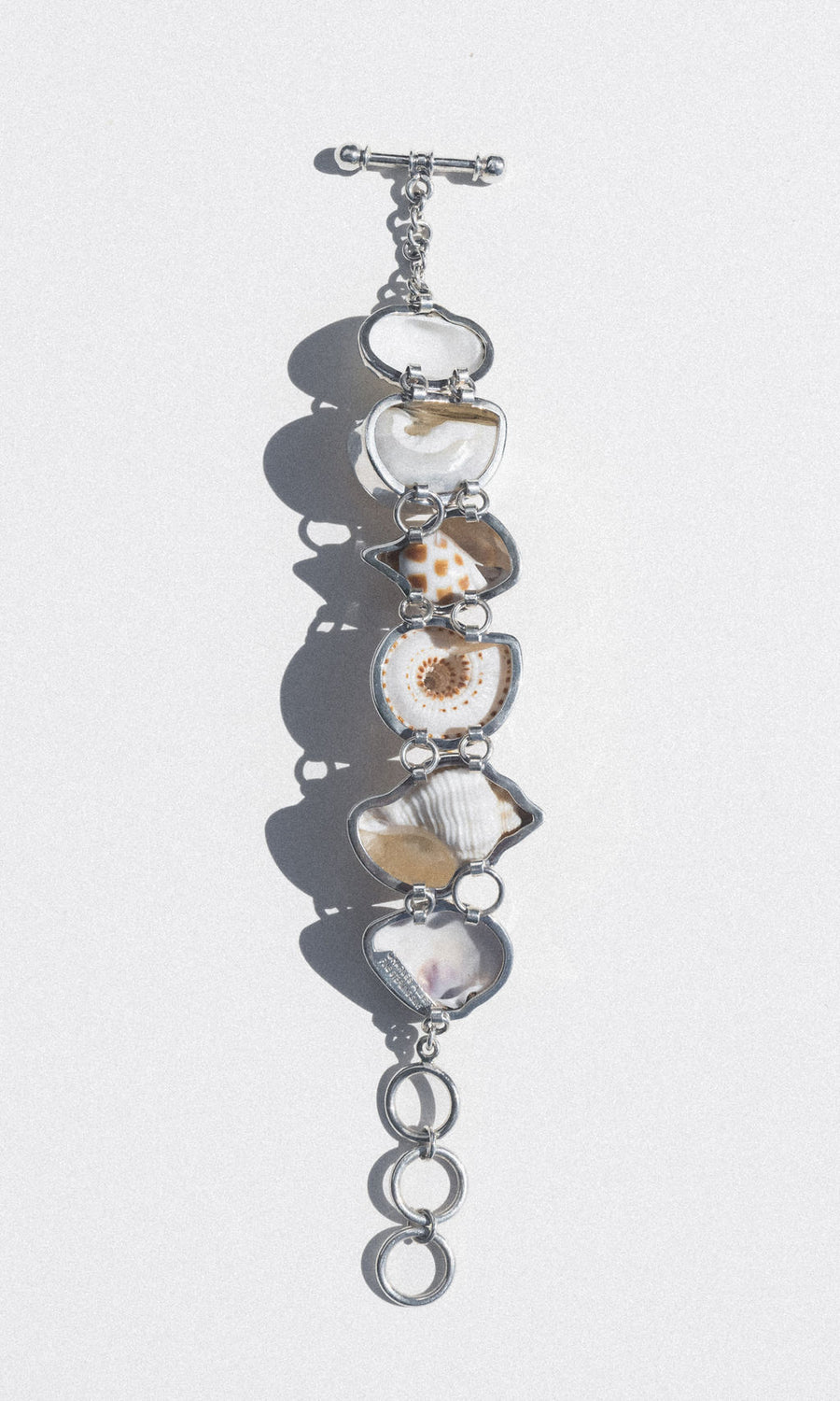 Charles Albert Inc Jewelry Silver Hidden Oasis Shell Bracelet