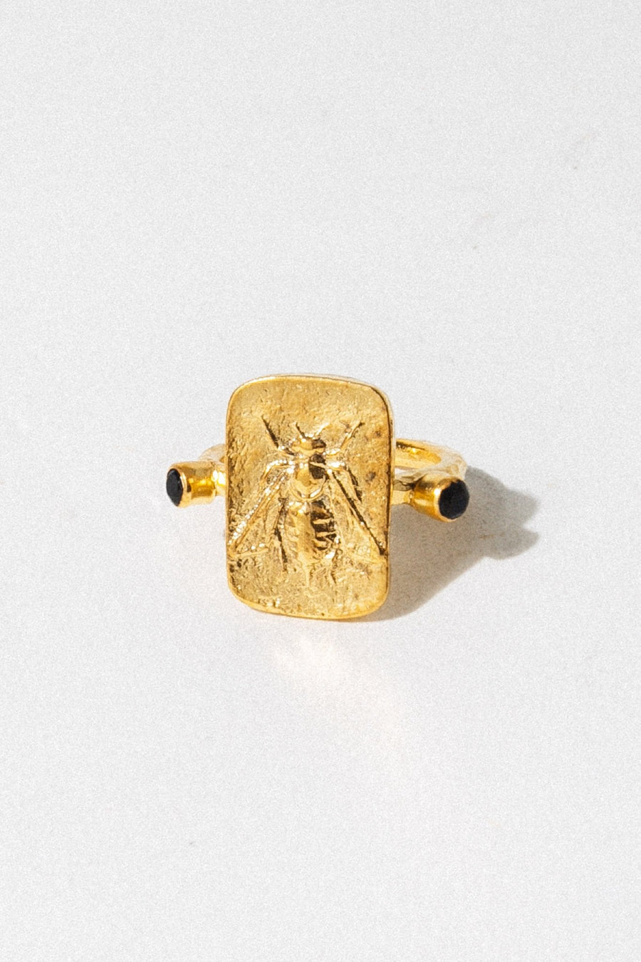 CAPRIXUS Jewelry US 6 / Gold / Blue Honey God Ring