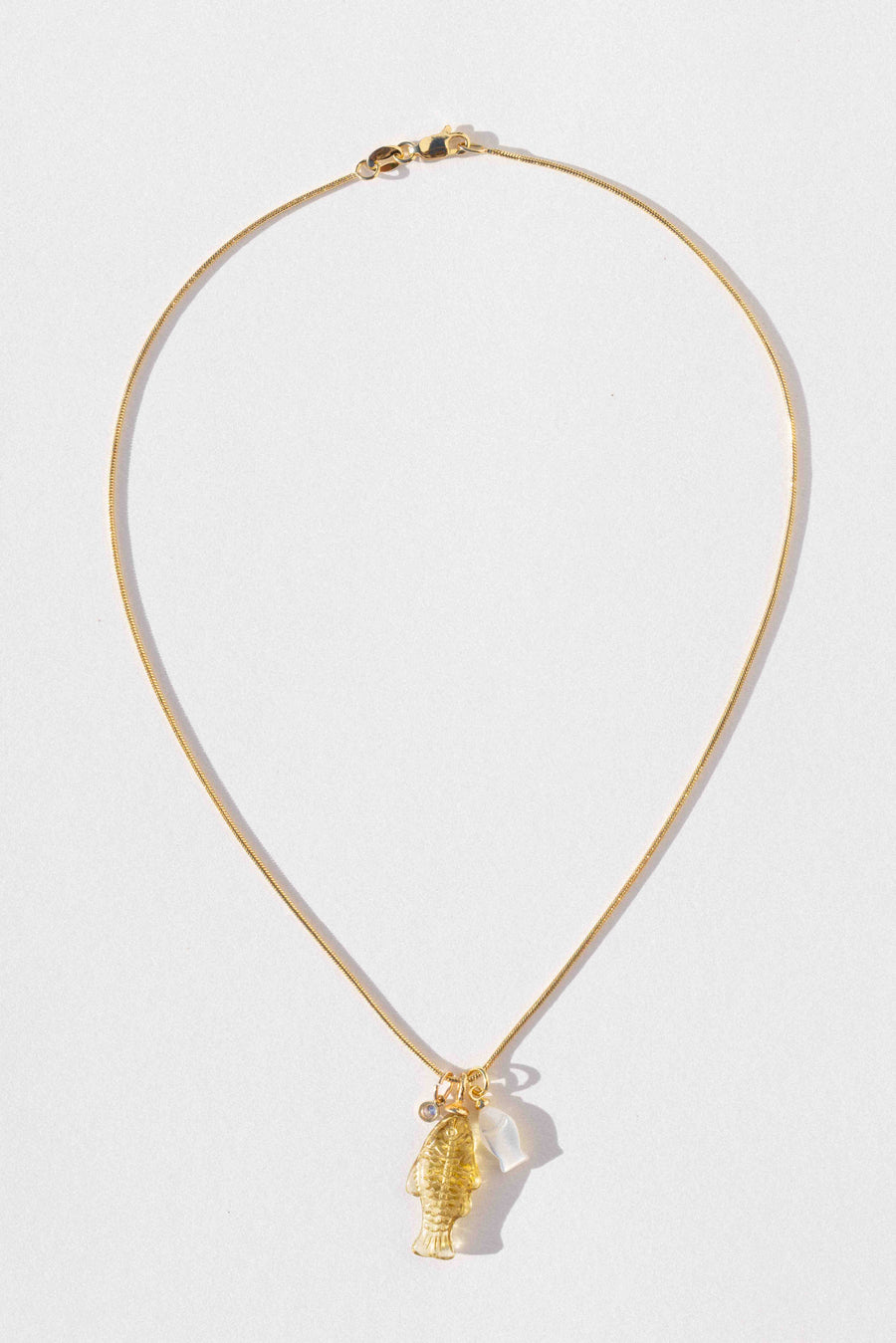 Donna Italiana Jewelry Gold / 16 Inches Isla Sol Necklace