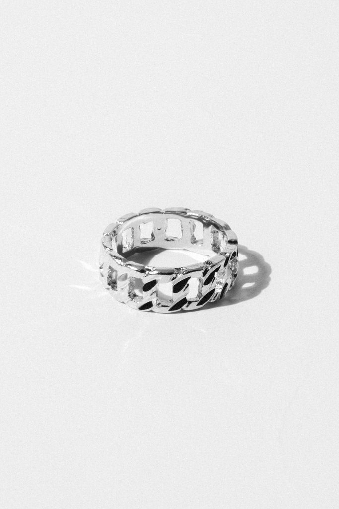 Sparrow Jewelry US 7 / Silver Jada Link Ring