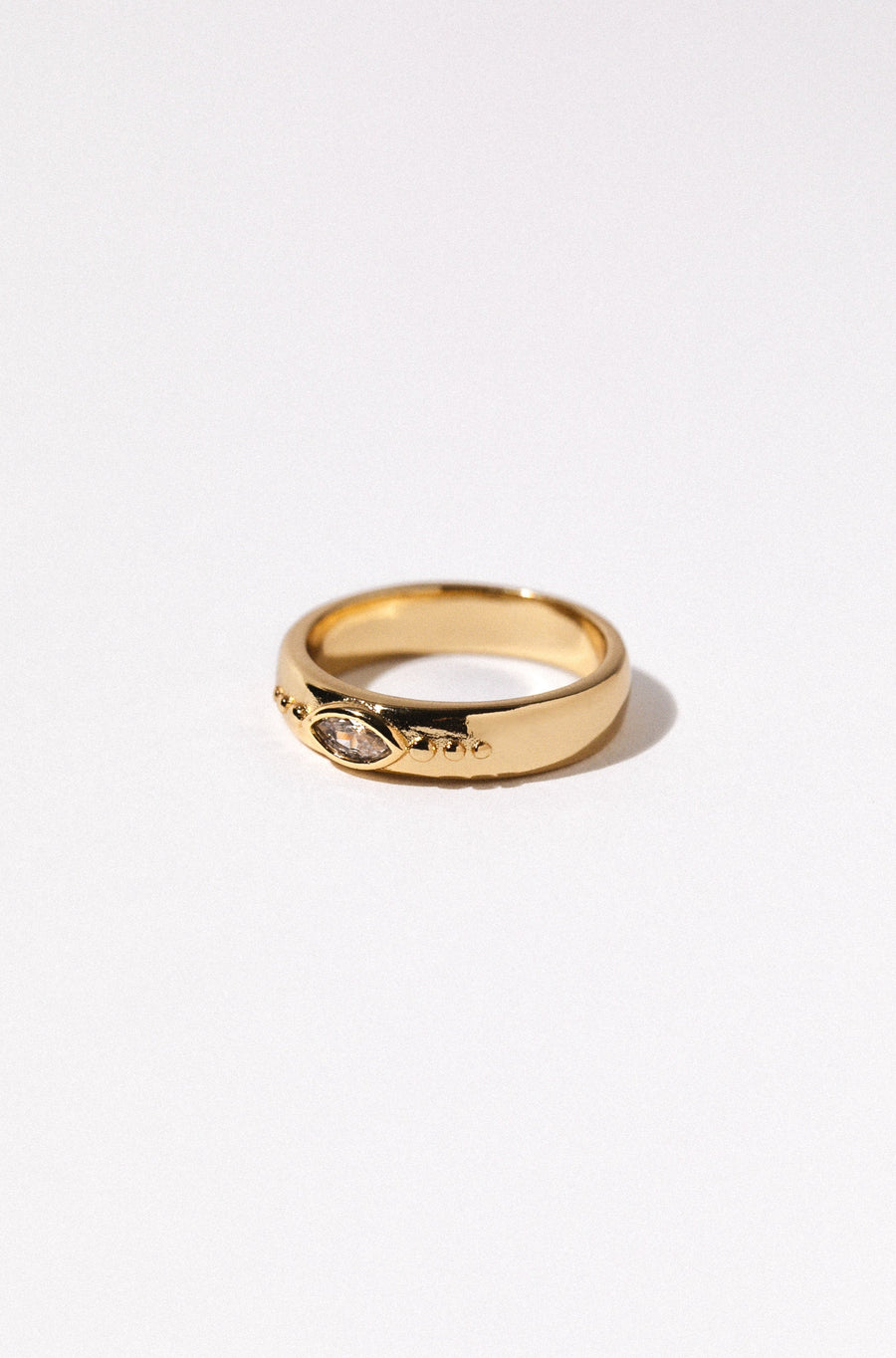 Sparrow Jewelry US 7 / Gold Jersey Ring