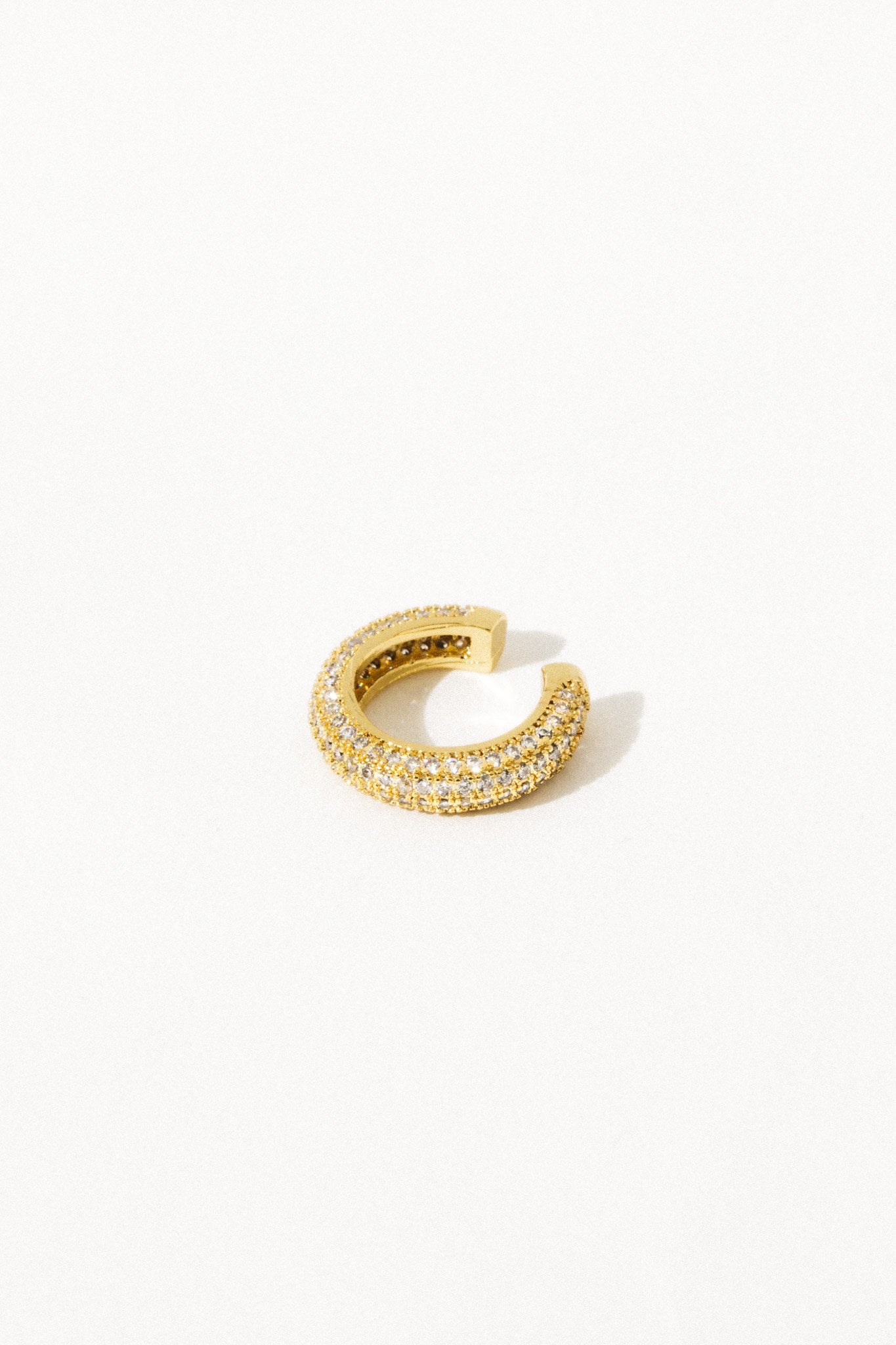 Vivi 14K Gold Plated Sterling Silver Gold Ear Cuff, No