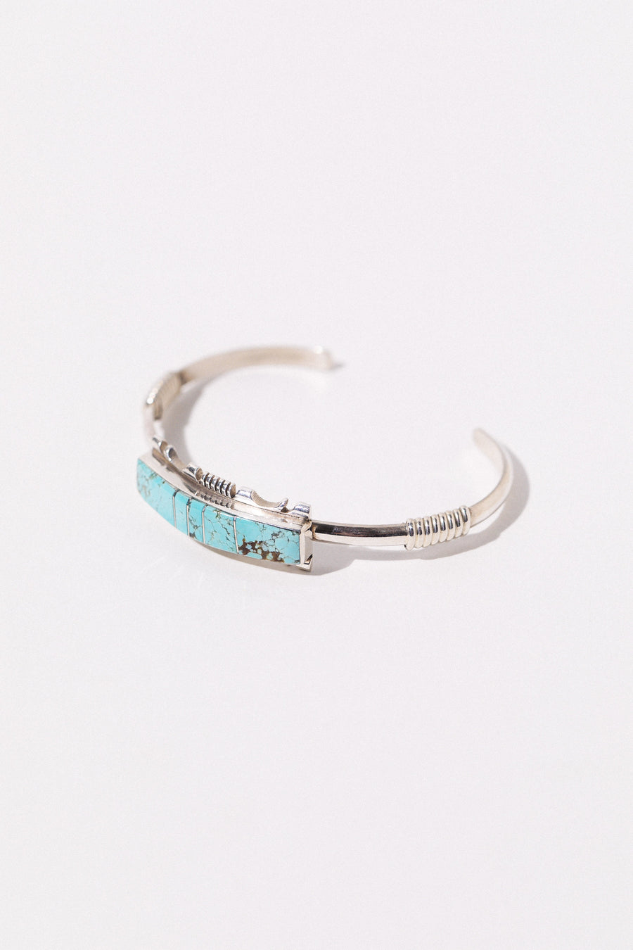 Thunderbird Ring Silver / Turquoise Kai Native American Turquoise Cuff