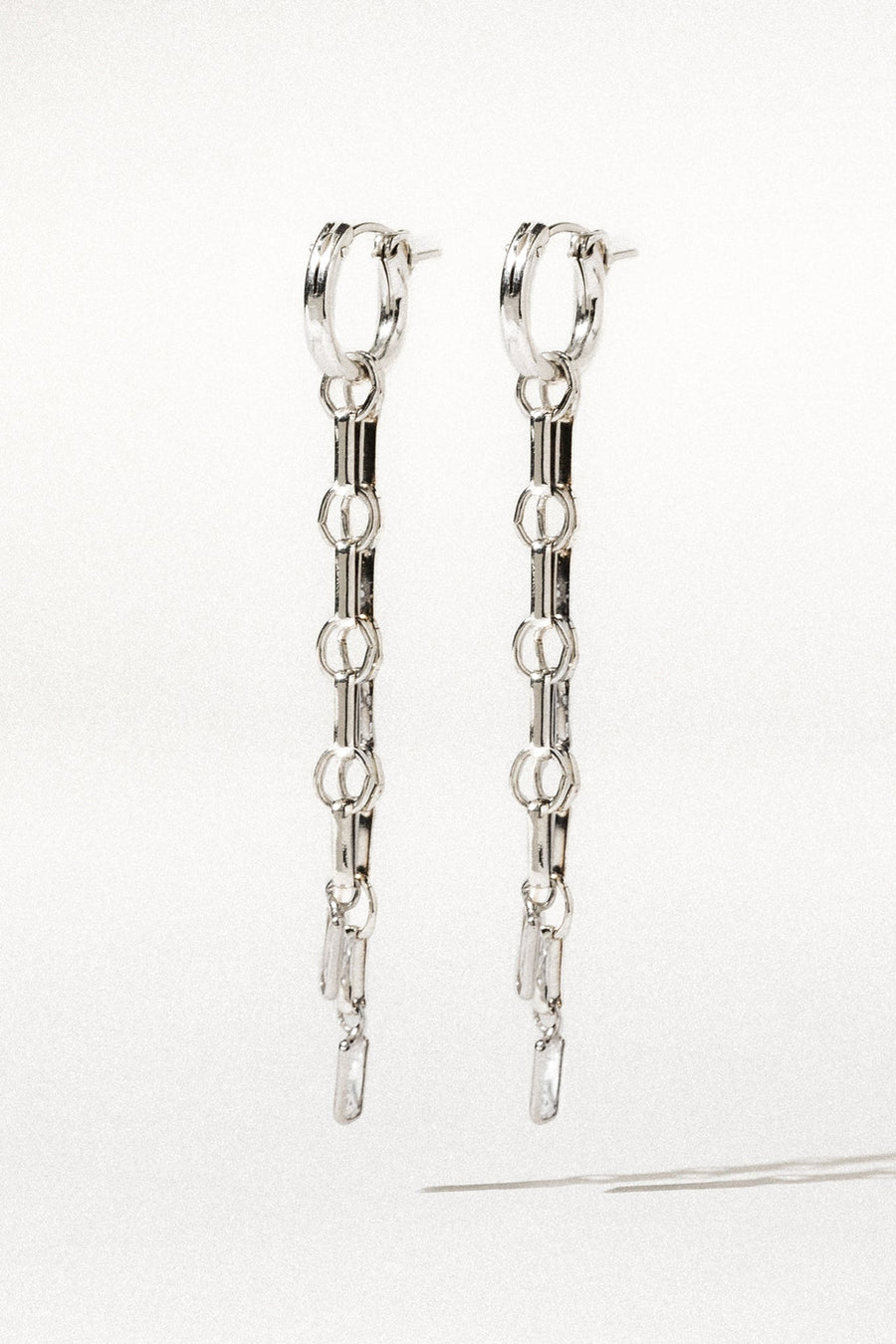 Goddess Jewelry Silver Copy of Delux Chain Earrings