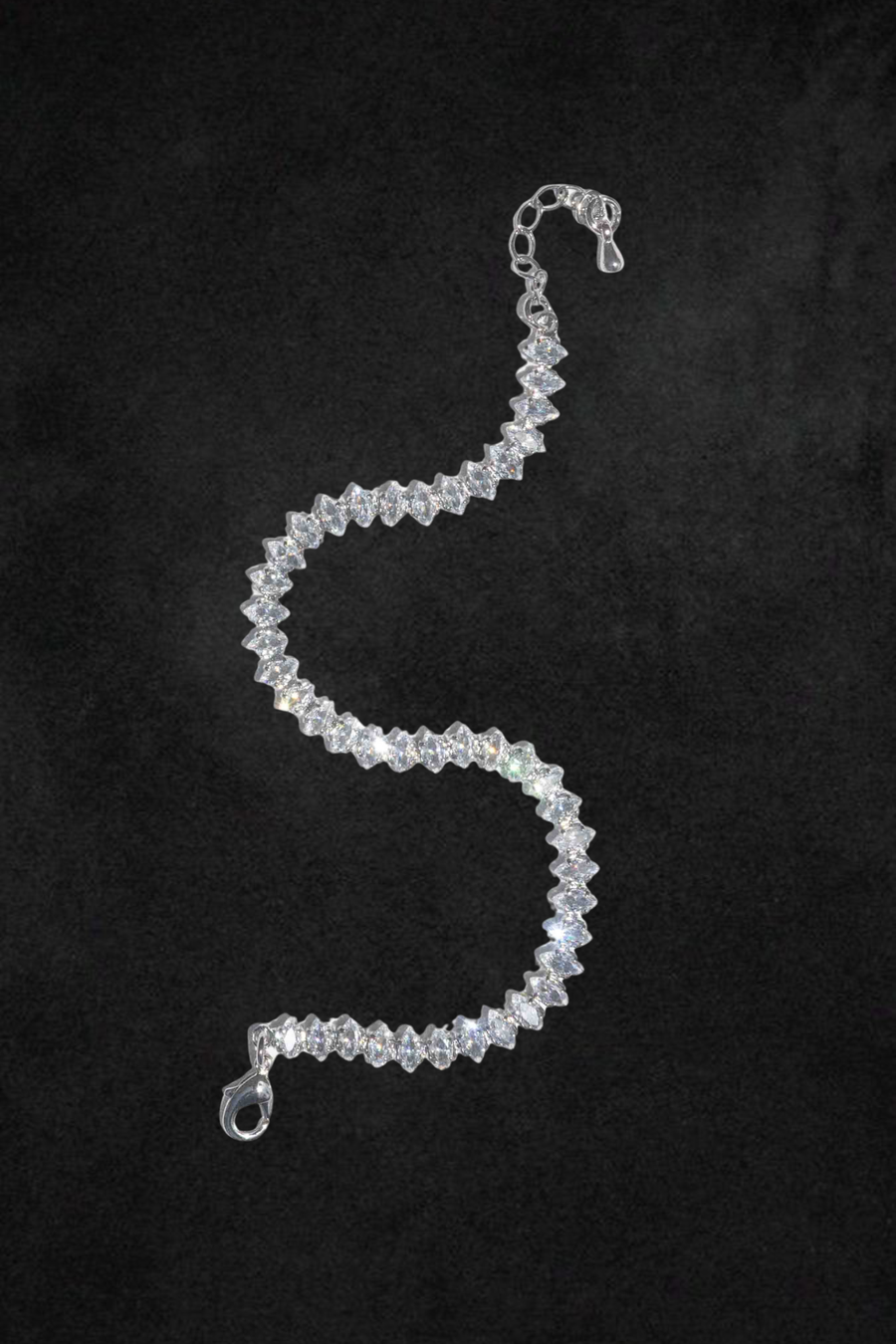 Child of Wild Jewelry Silver Lennox Tennis Bracelet