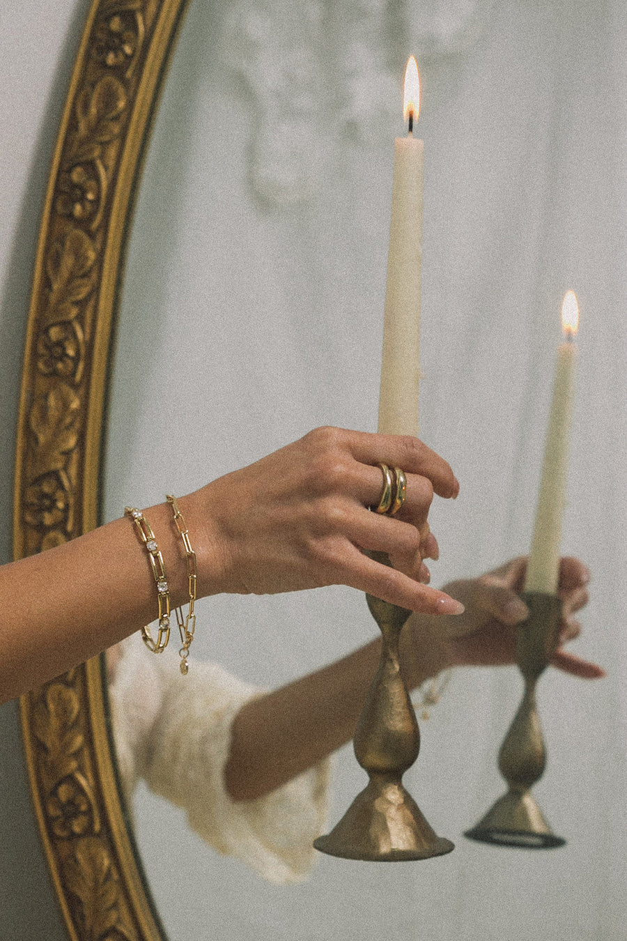 Goddess Jewelry Gold Link Chain Bracelet