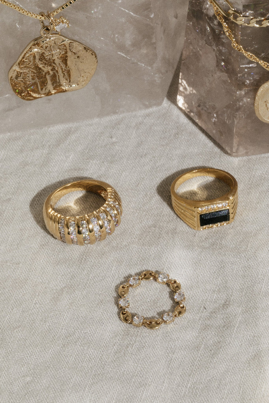 Linked in Love Chain Ring – Child of Wild