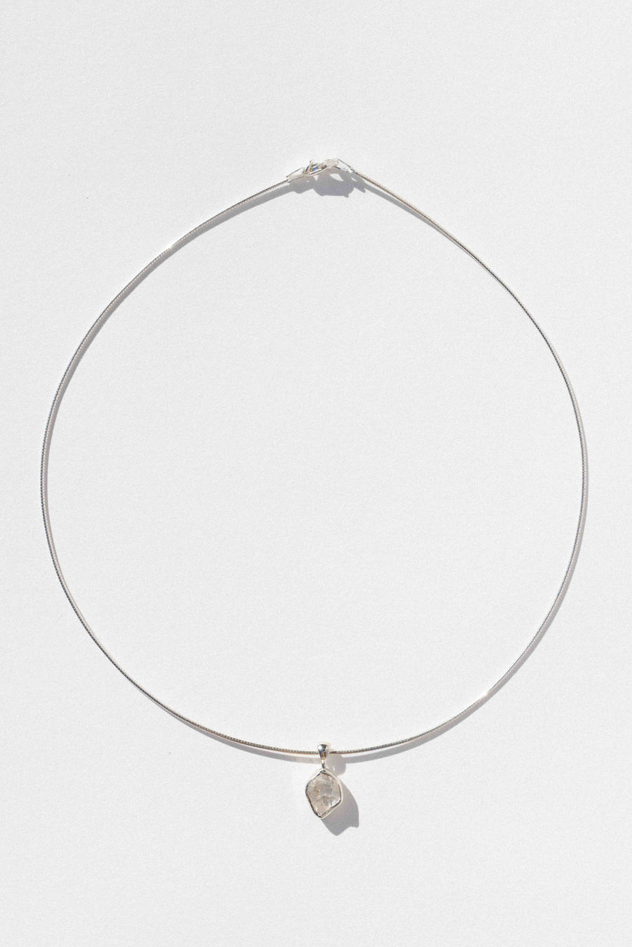 Silver Italiano Jewelry Silver / 16 inches Little Falls Herkimer Collar