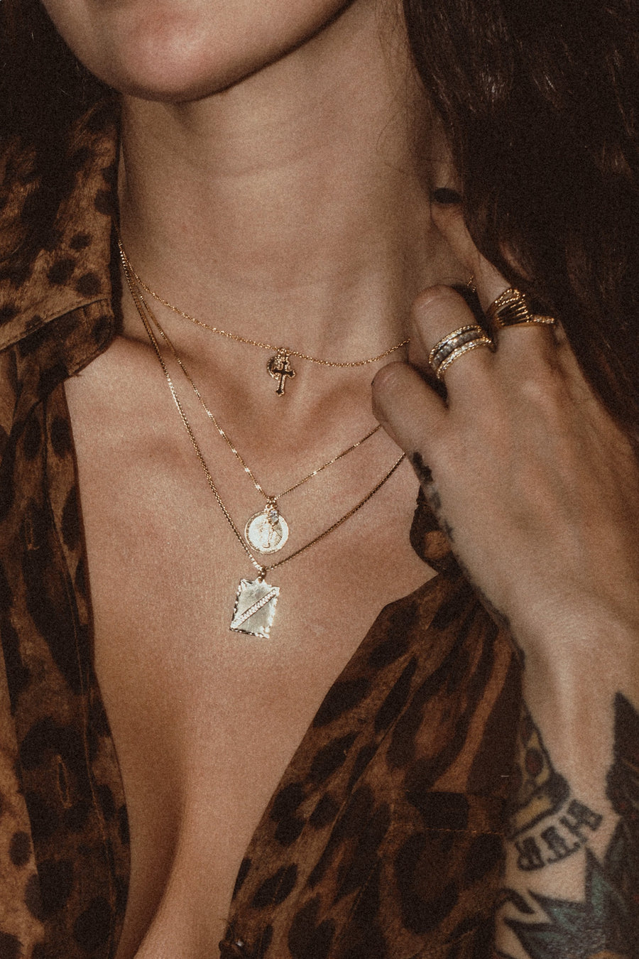 Dona Italia Jewelry Gold / 20 Inches Luca Necklace