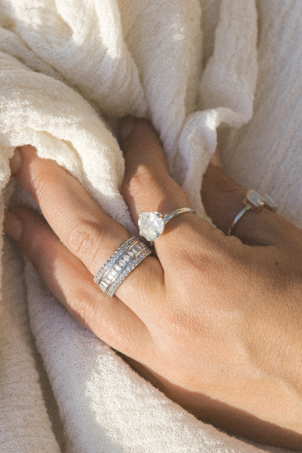 Child of Wild Jewelry Mohawk River Herkimer Ring