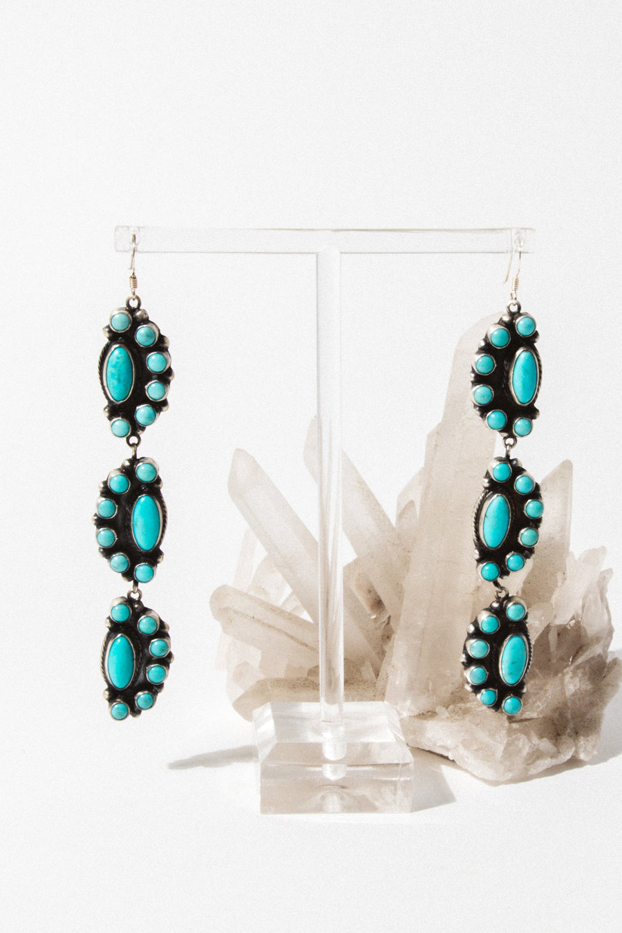 Monroe Native American Turquoise Earrings