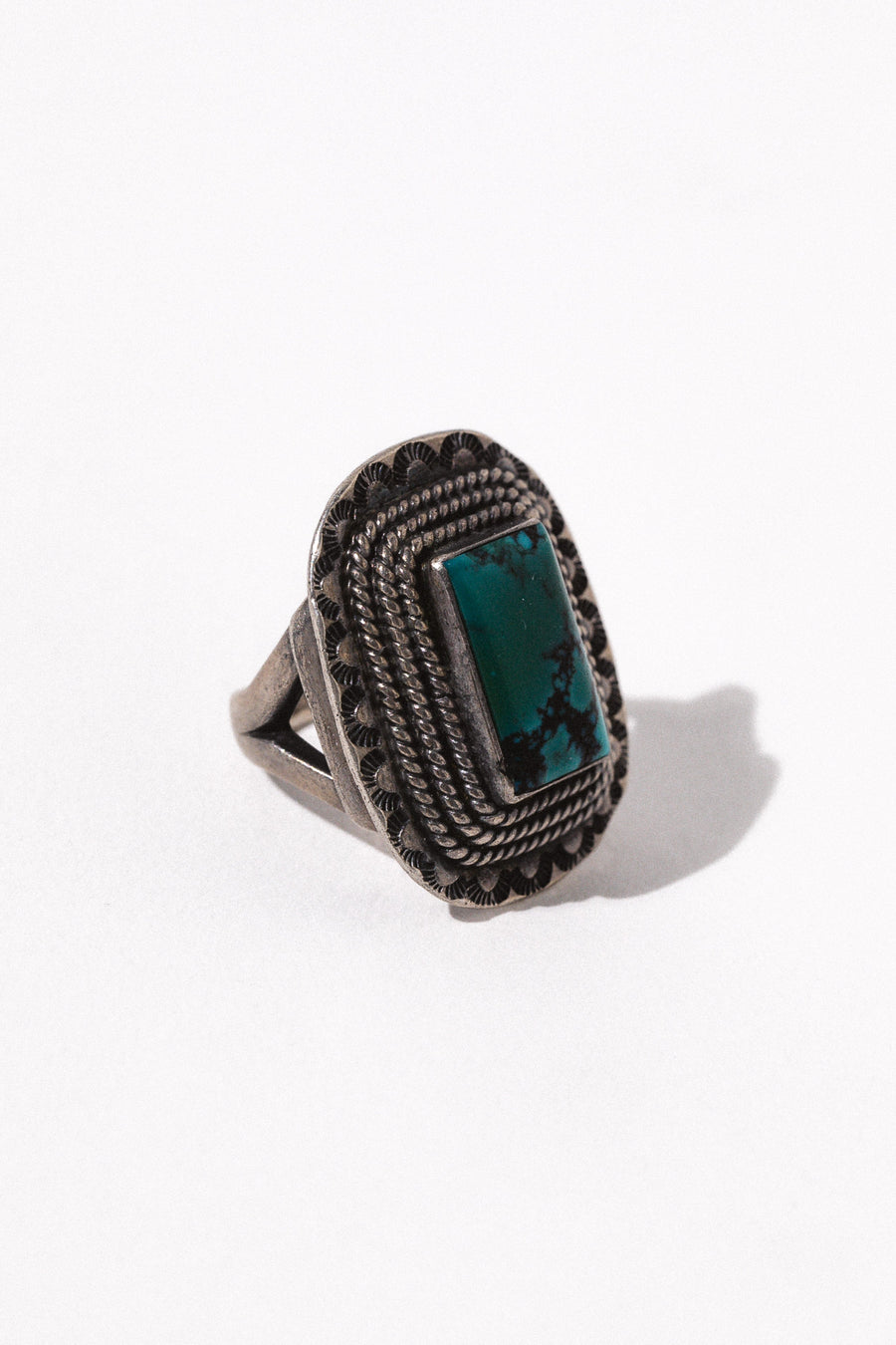 Ayman Jewelry US 7 / Silver Mother Earth Turquoise Ring