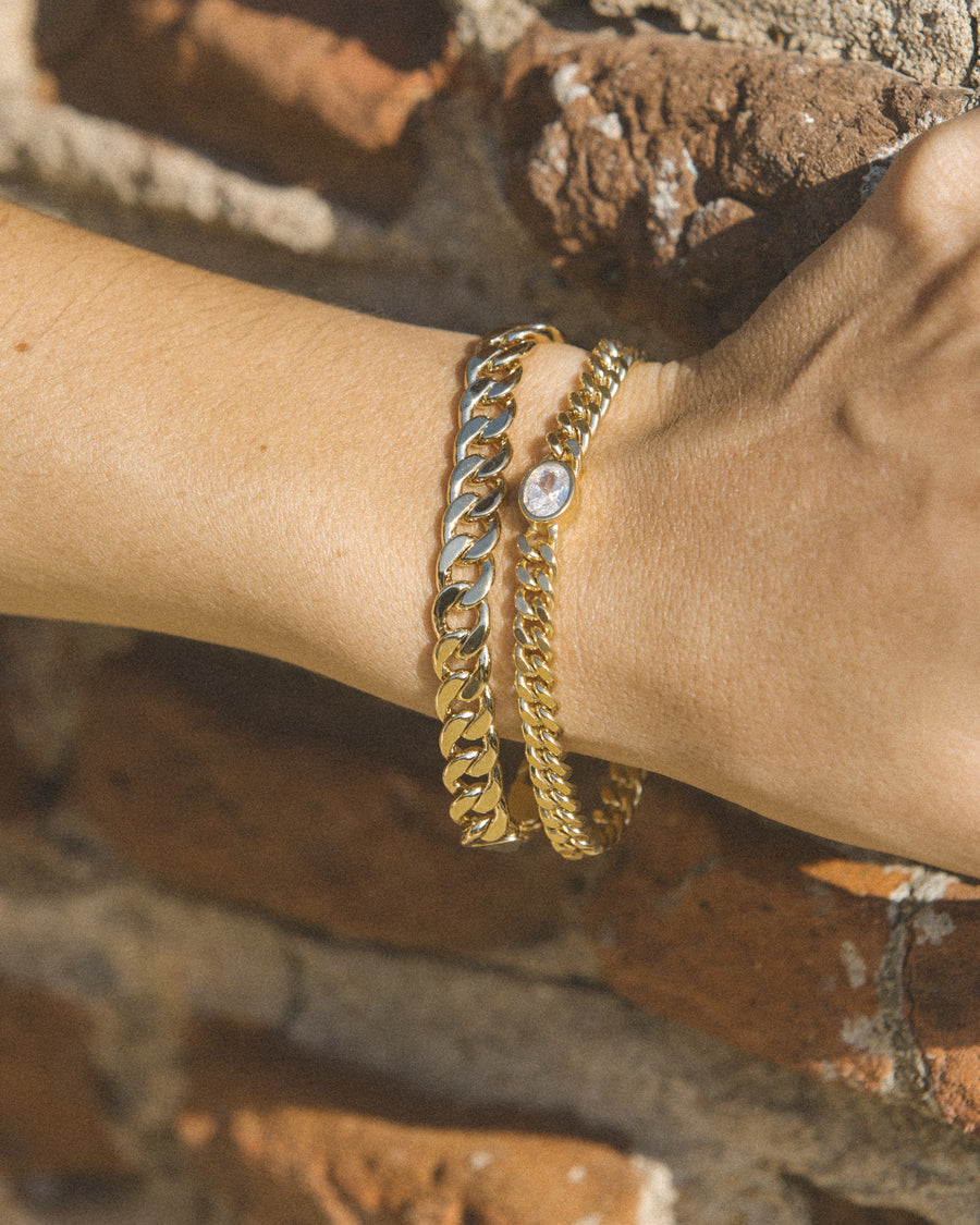 Child of Wild Jewelry Gold / 7 Inches Nicolette Chain Bracelet