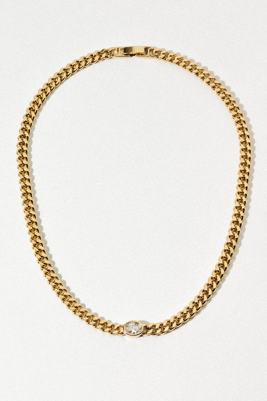 Goddess Jewelry Gold / 15 Inches Nicolette Chain Necklace