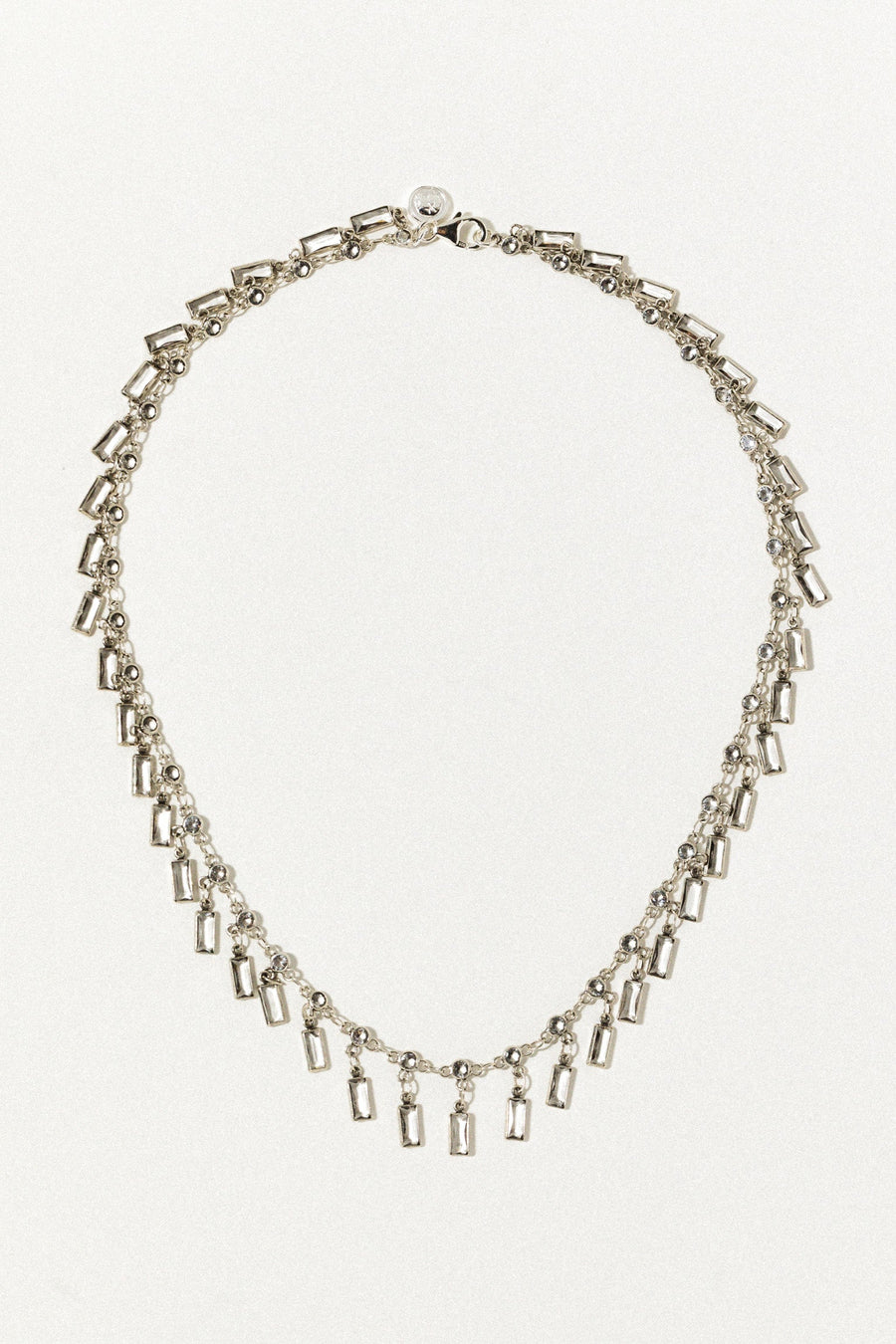 Goddess Jewelry Silver / 16 inches Night Sky CZ Necklace