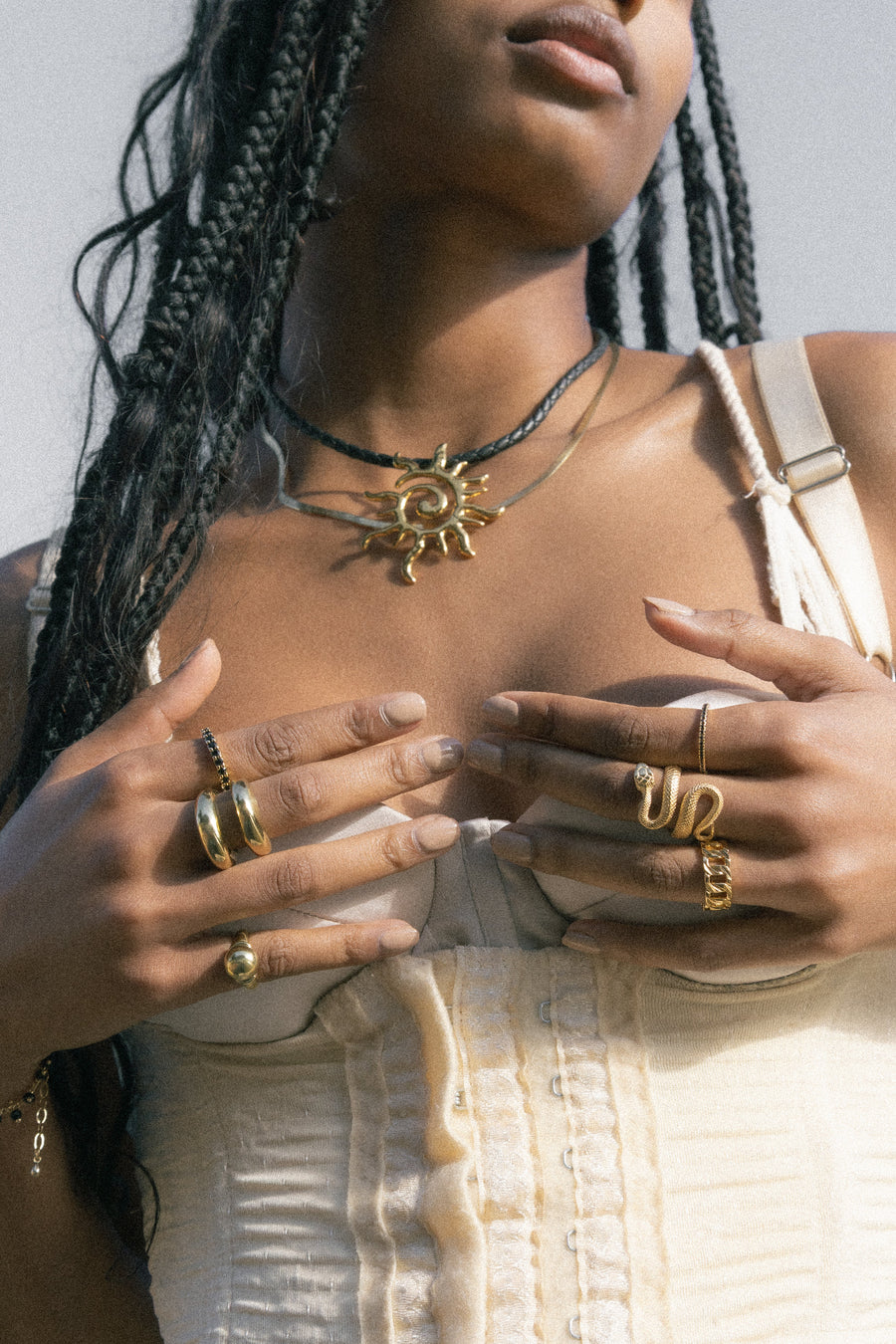 Child of Wild Jewelry Noiré CZ Ring