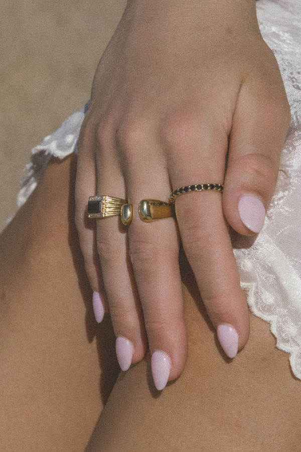 Child of Wild Jewelry Noiré CZ Ring