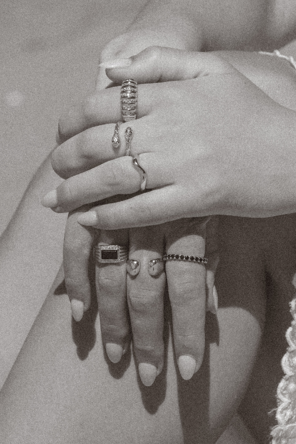Child of Wild Jewelry Odessa Black Stone Ring