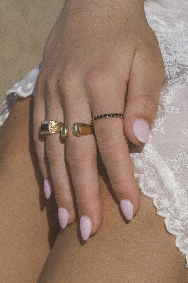 Child of Wild Jewelry Odessa Black Stone Ring