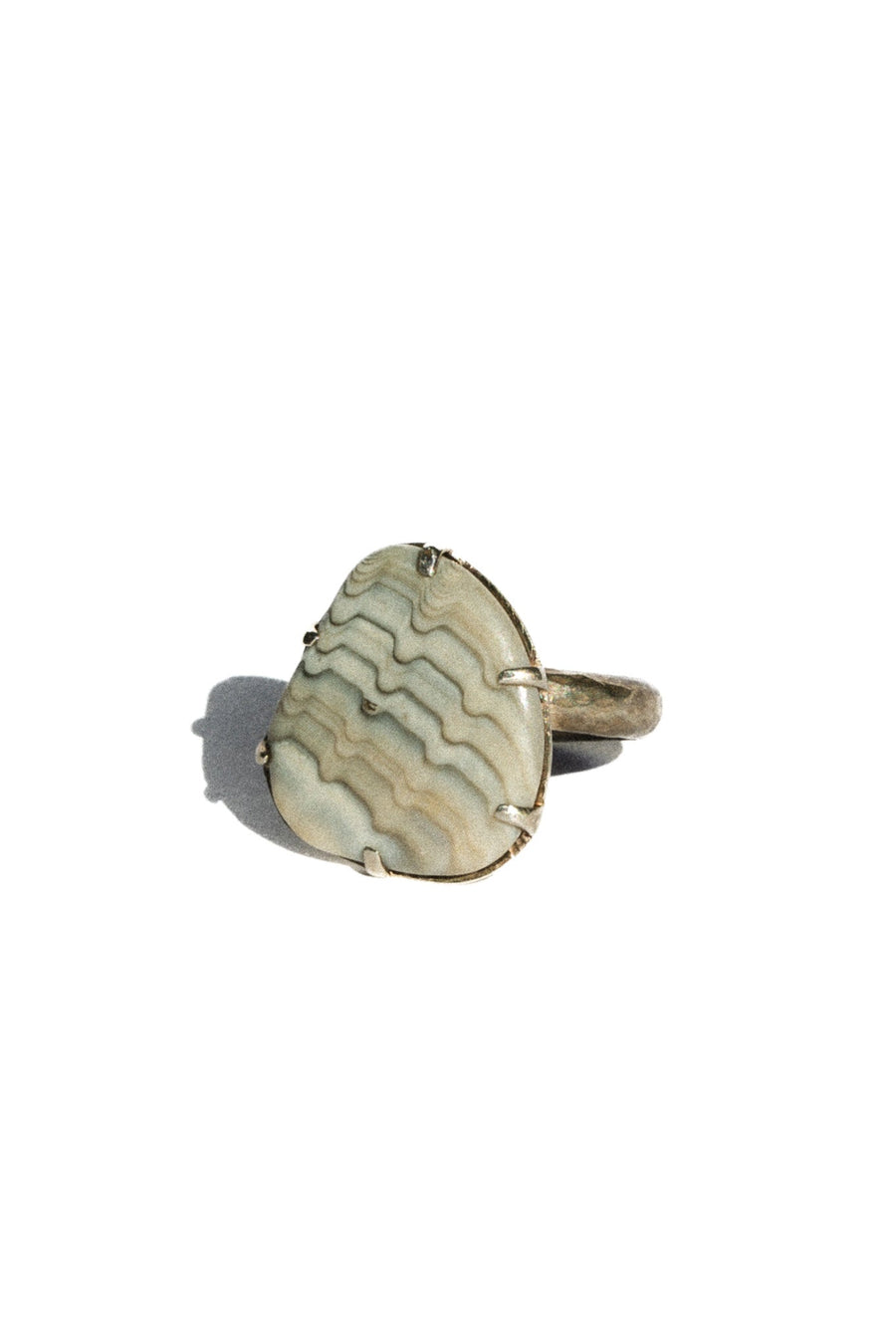 Starborn Creations Jewelry Old Soul Fossilized Oyster Shell Ring