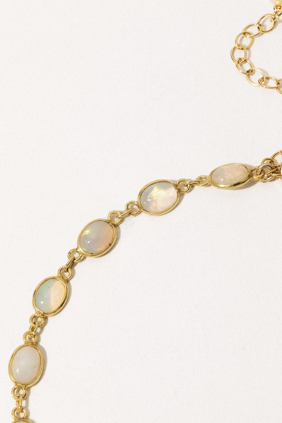 Starborn Creations Jewelry Gold / 12 inches Olivia Opal Choker