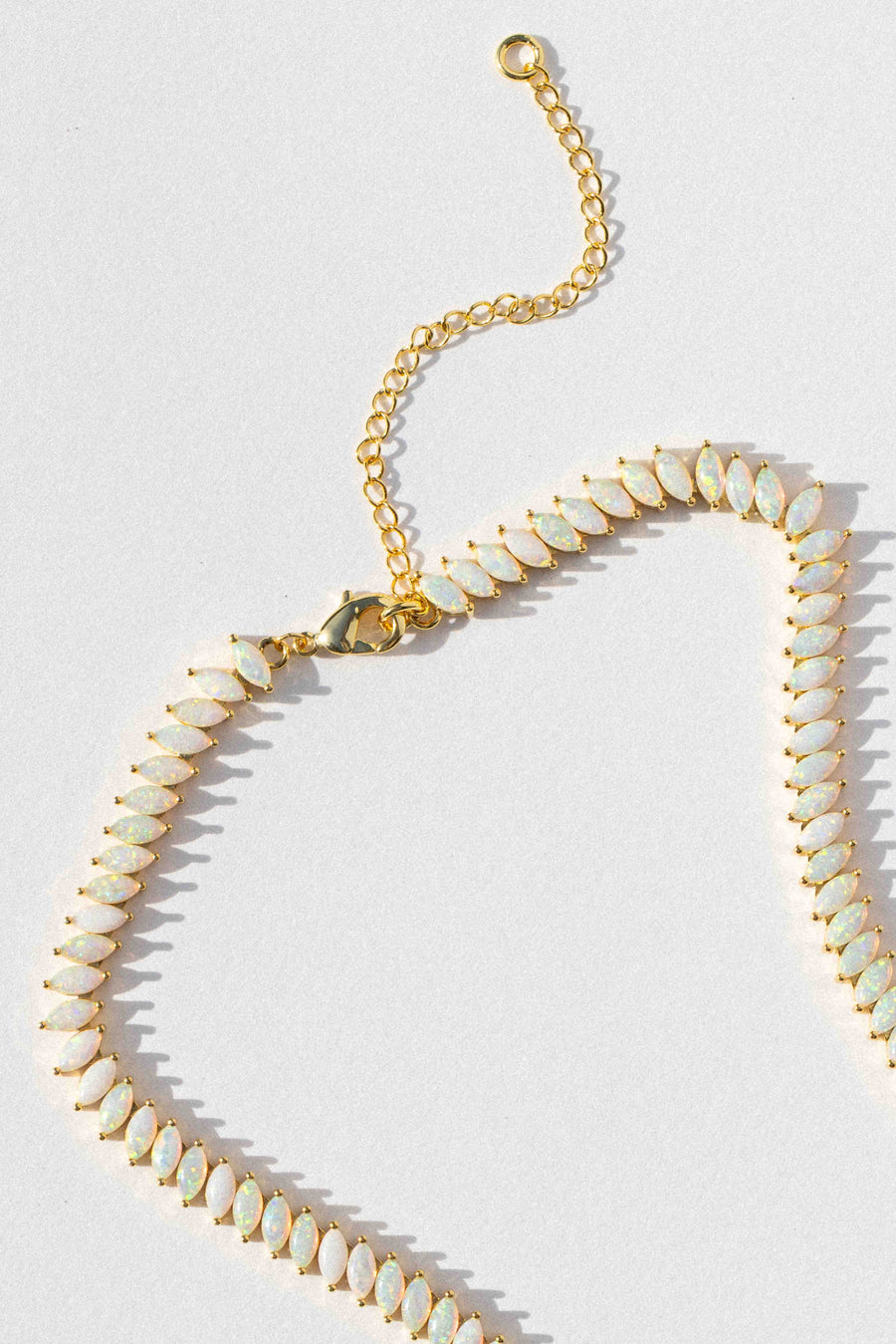 La Kaiser Jewelry Opal Fiare Tennis Necklace